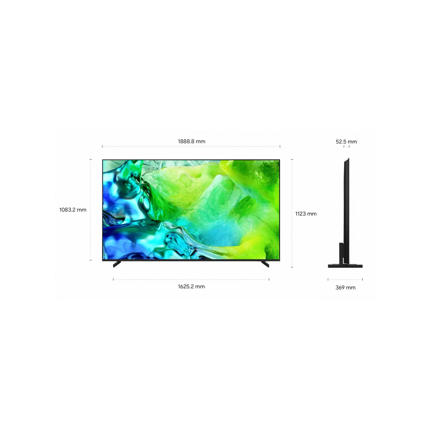 TV Neo QLED Samsung 85" TQ85QN80H 4K 144 Hz | Nimestore