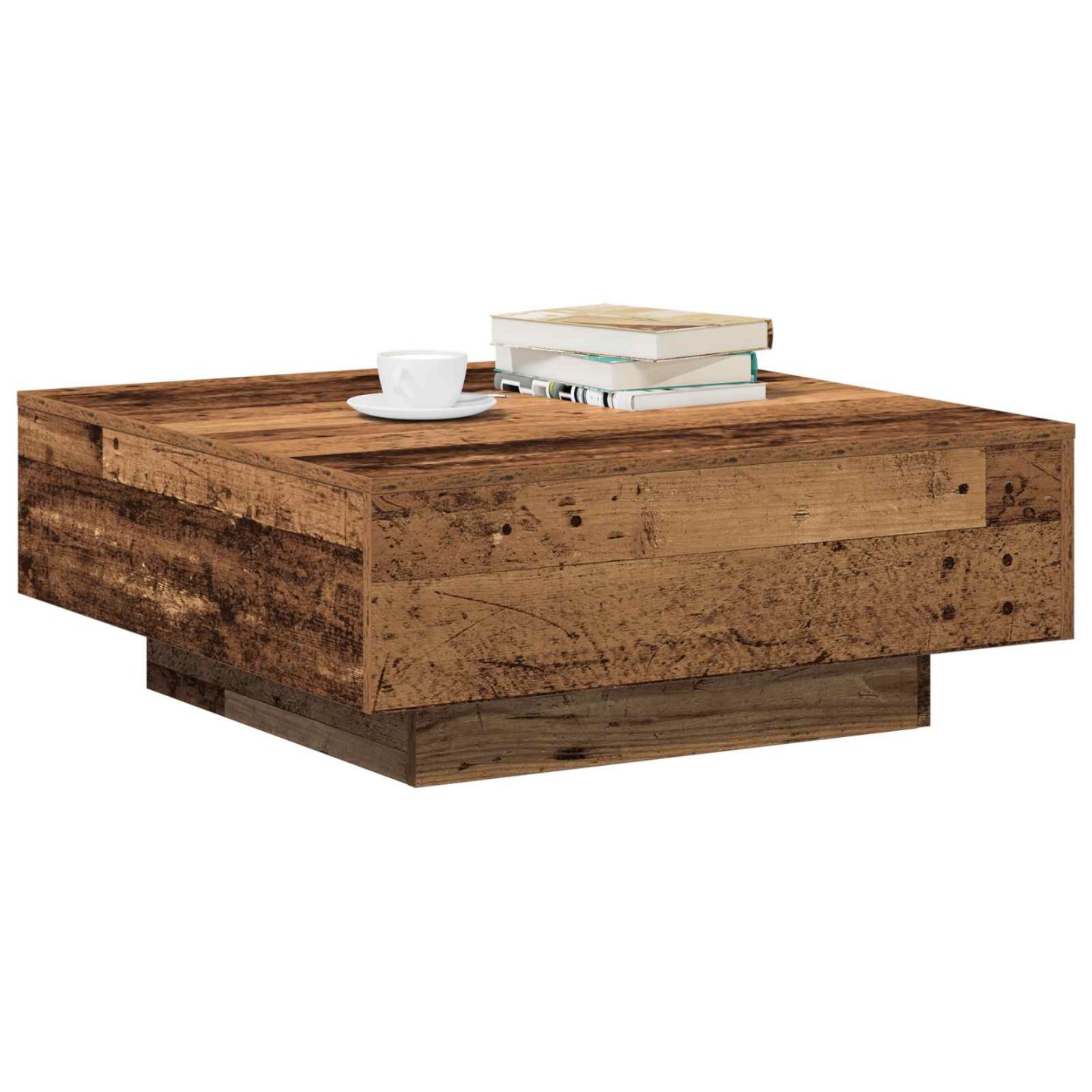 Table basse Bois Ancien 80 x 80 x 31 cm