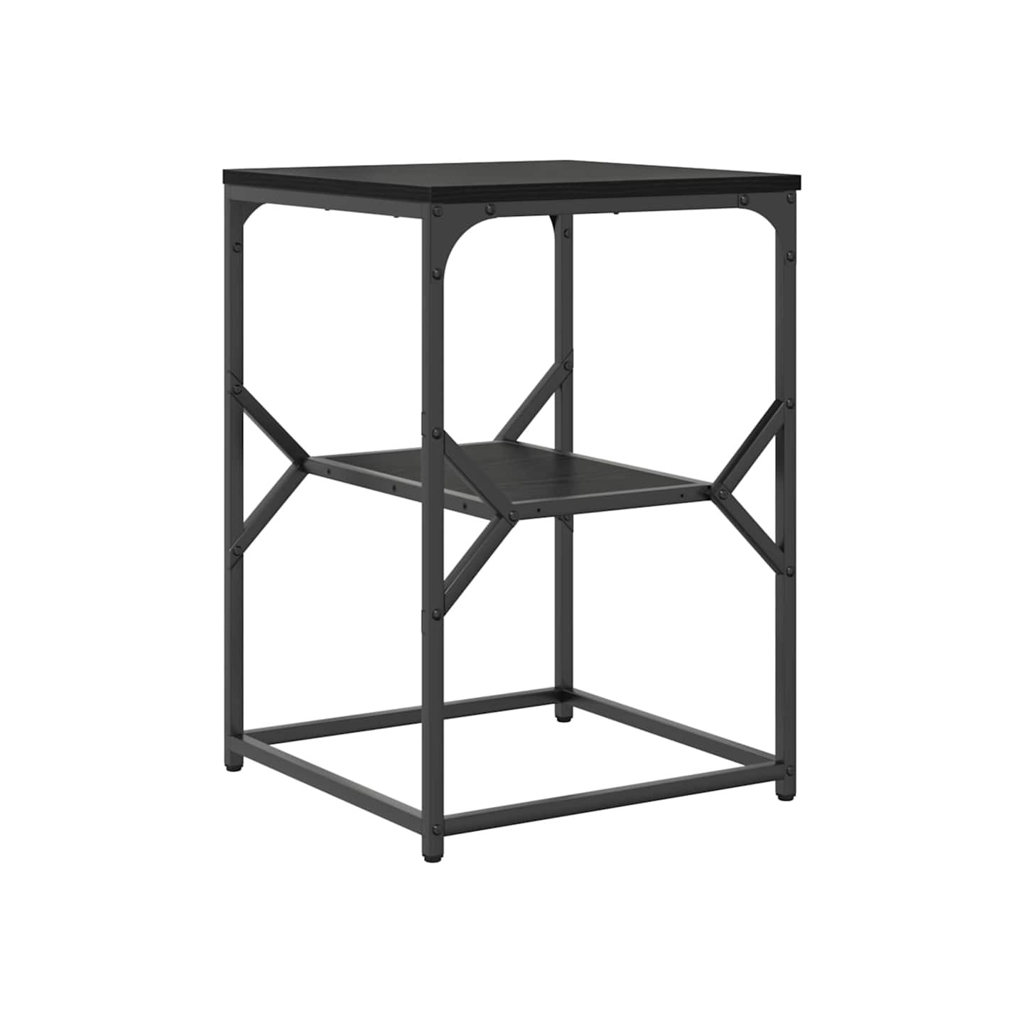 Table d'appoint Chêne noir 41 x 40 x 60 cm