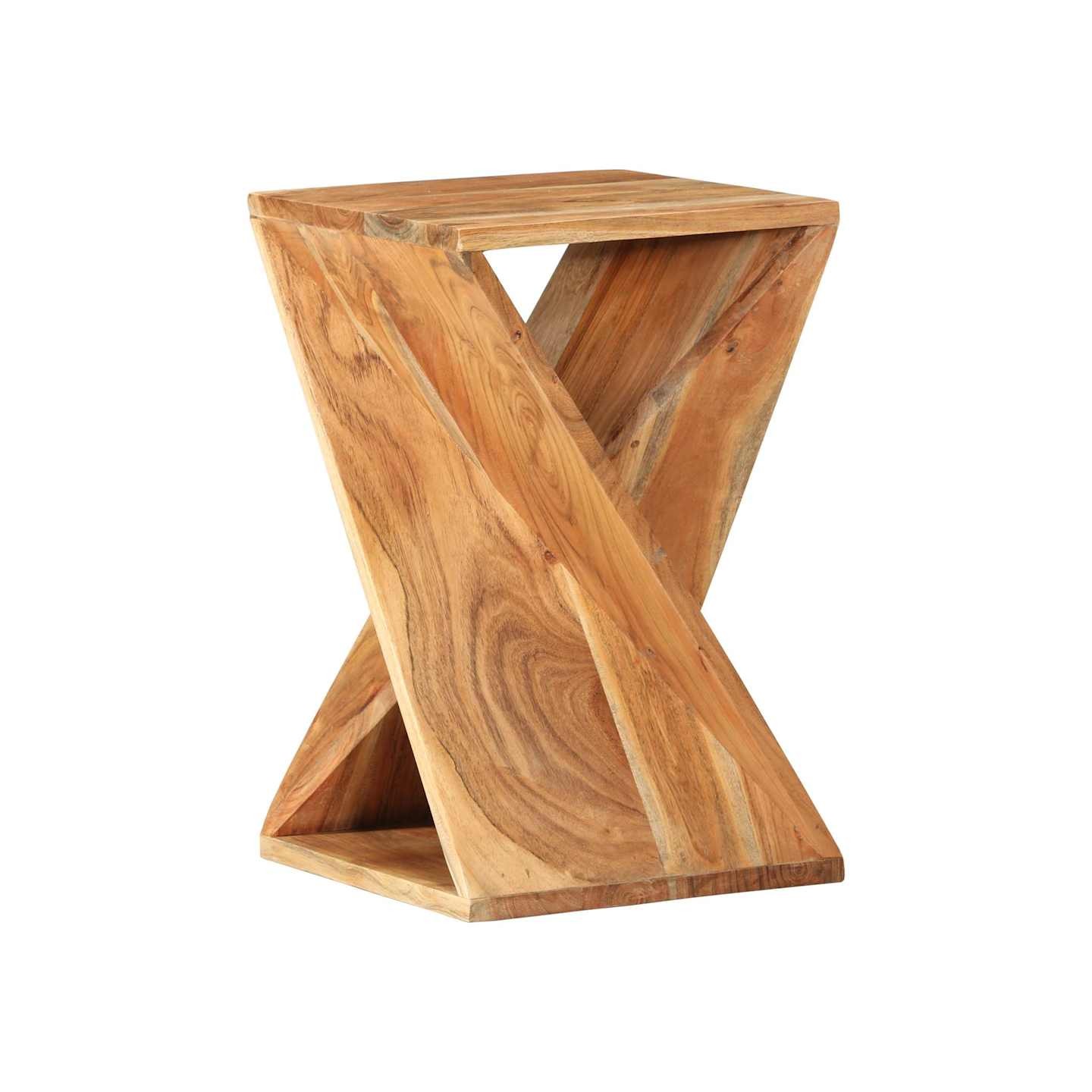Table d'appoint 35x35x55 cm Bois massif d'acacia