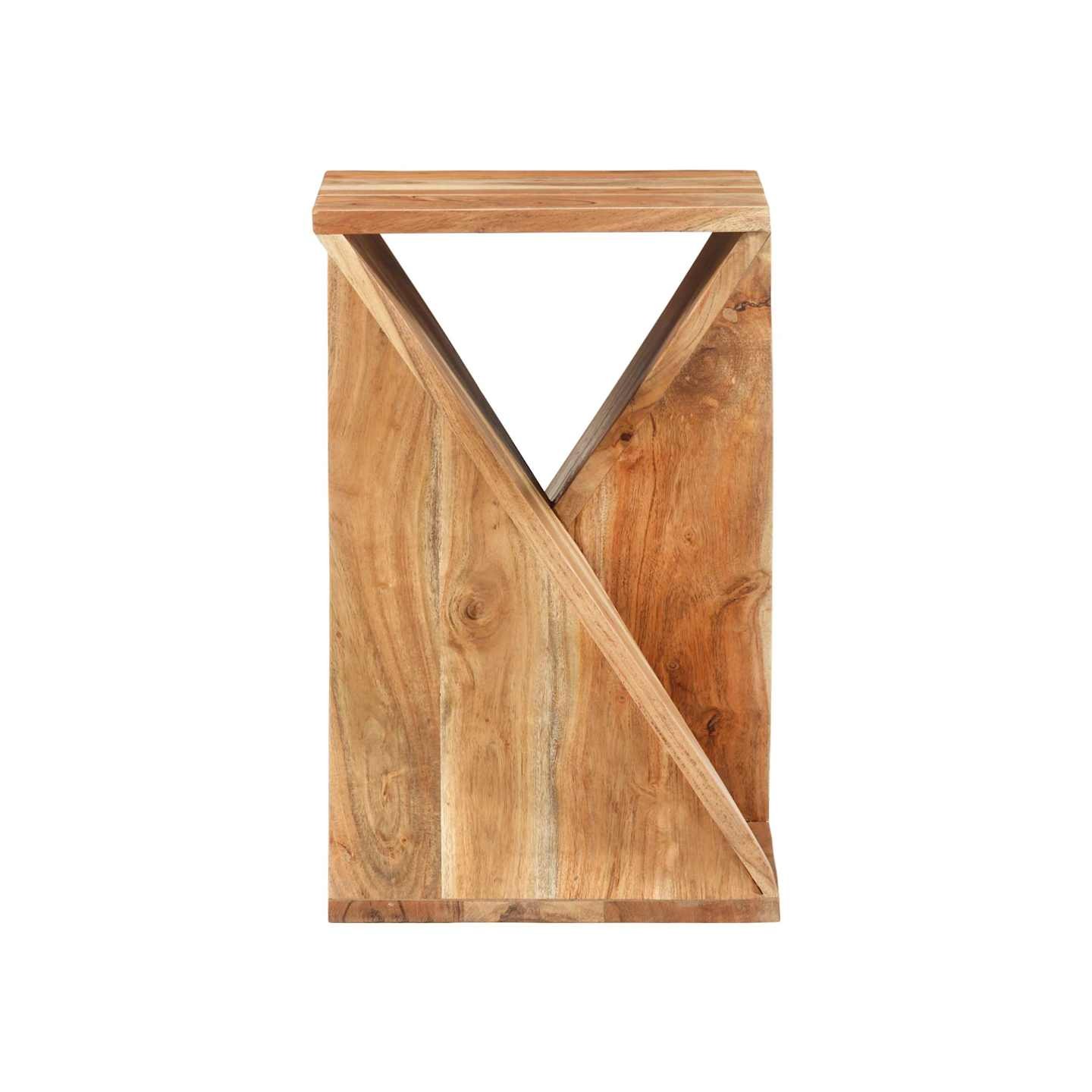 Table d'appoint 35x35x55 cm Bois massif d'acacia