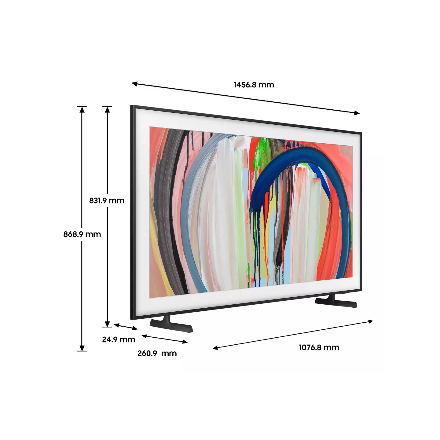 TV QLED Samsung The Frame 65" TQ65LS03HA 4K | Nimestore