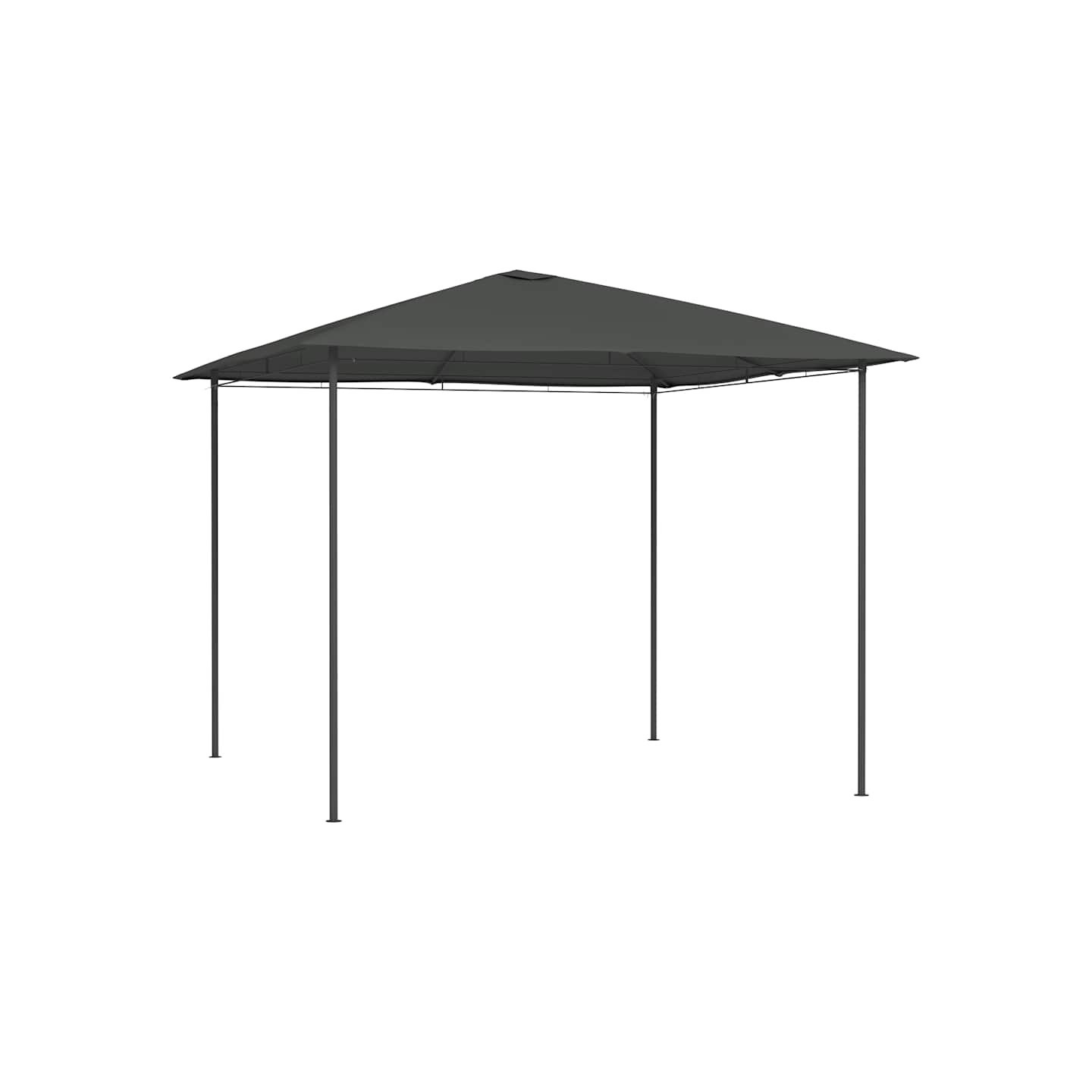 Belvédère 3x3x2,6 m Anthracite 160 g/m²