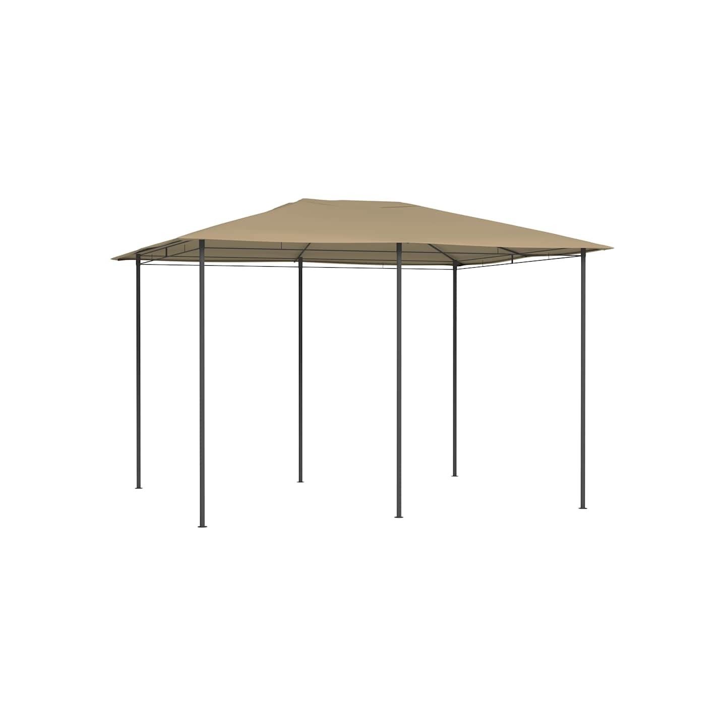 Belvédère 3x4x2,6 m Taupe 160 g/m²