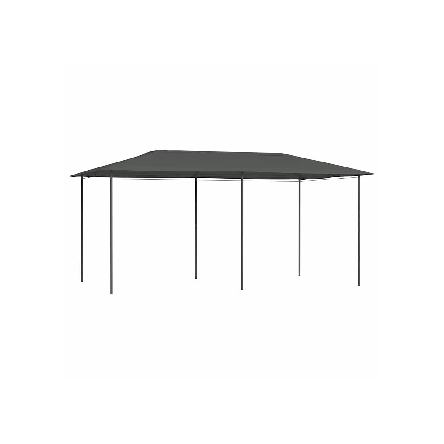 Belvédère 2,98x5,3x2,59 m Anthracite 160 g/m²
