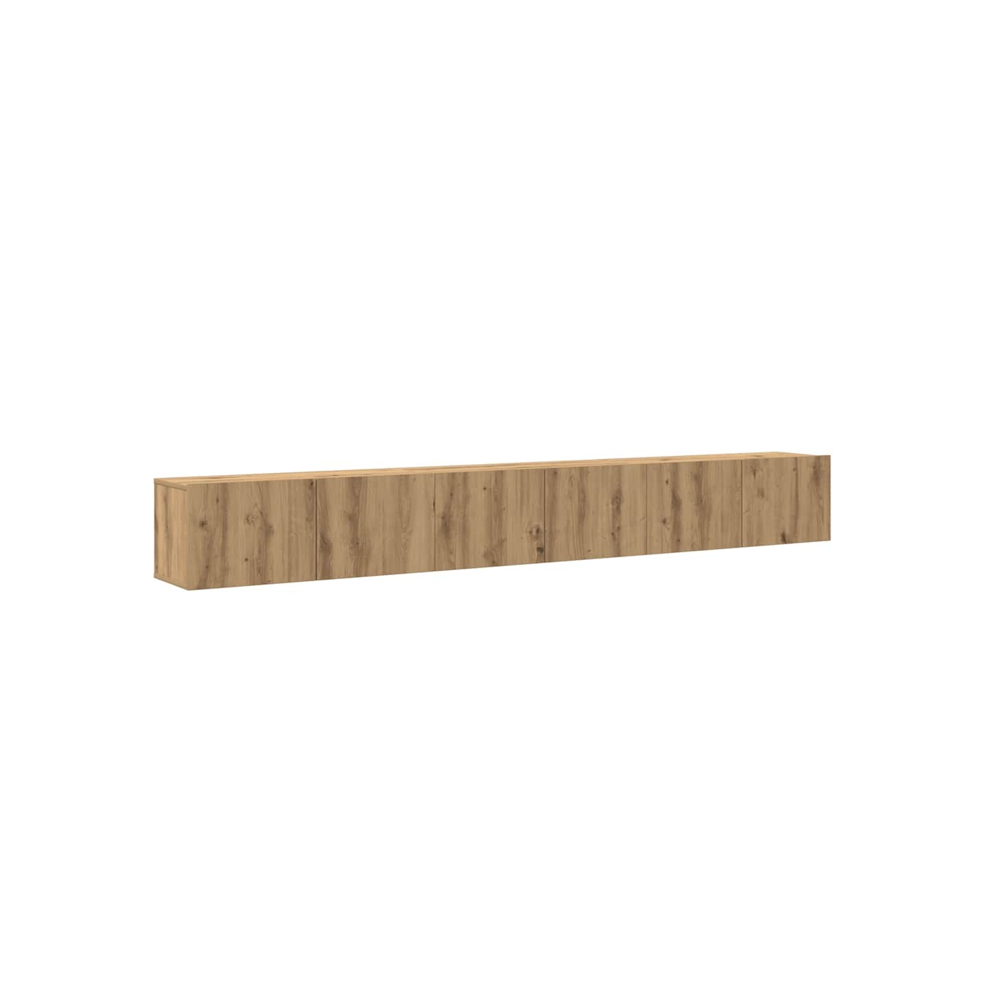 Ensemble de meuble TV mural 3 pcs chêne artisanal