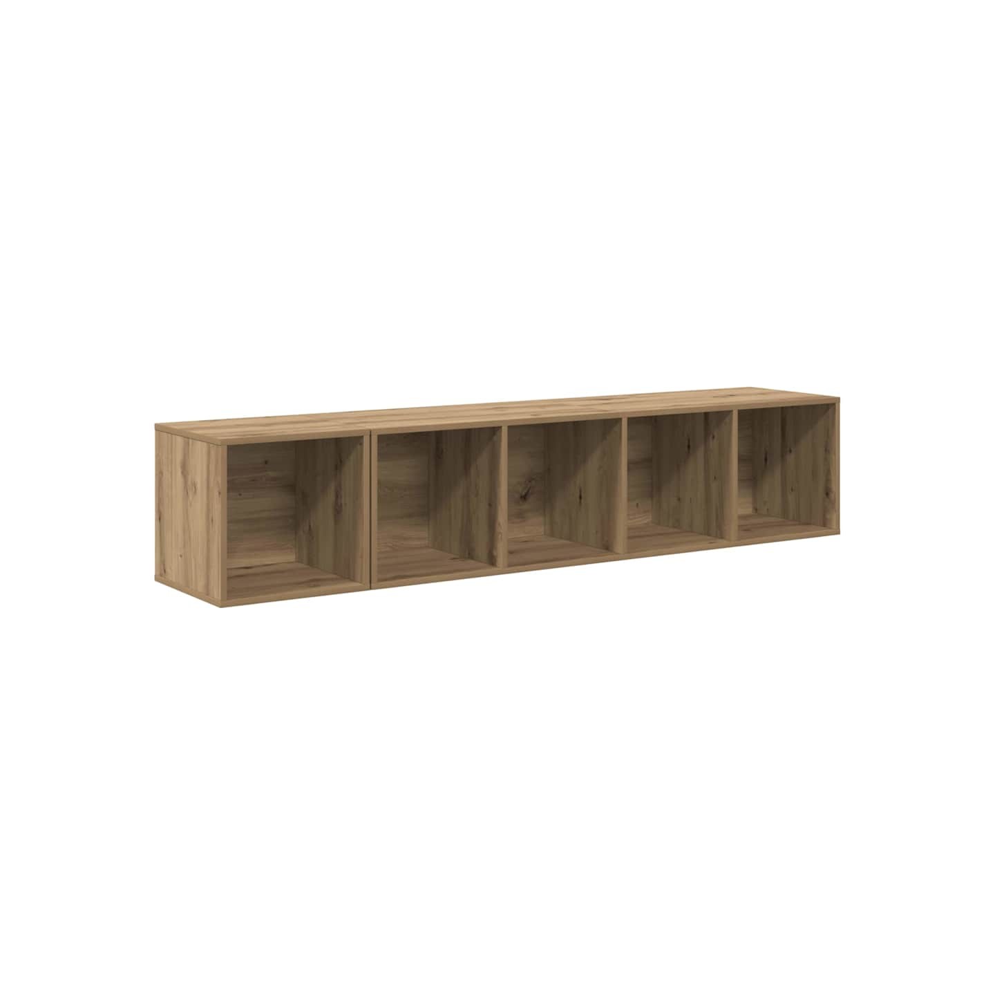 Ensemble de meubles TV 2 pc Chêne artisanal Bois d'ingénierie