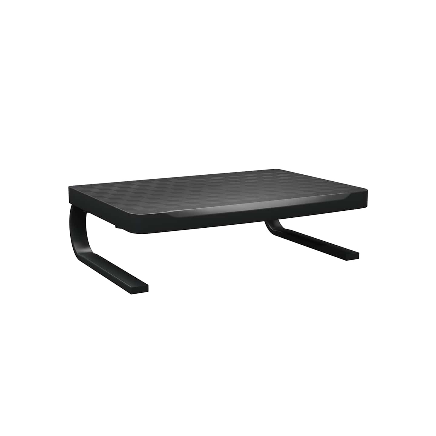 Support de moniteur Noir 37x28x11,5 cm