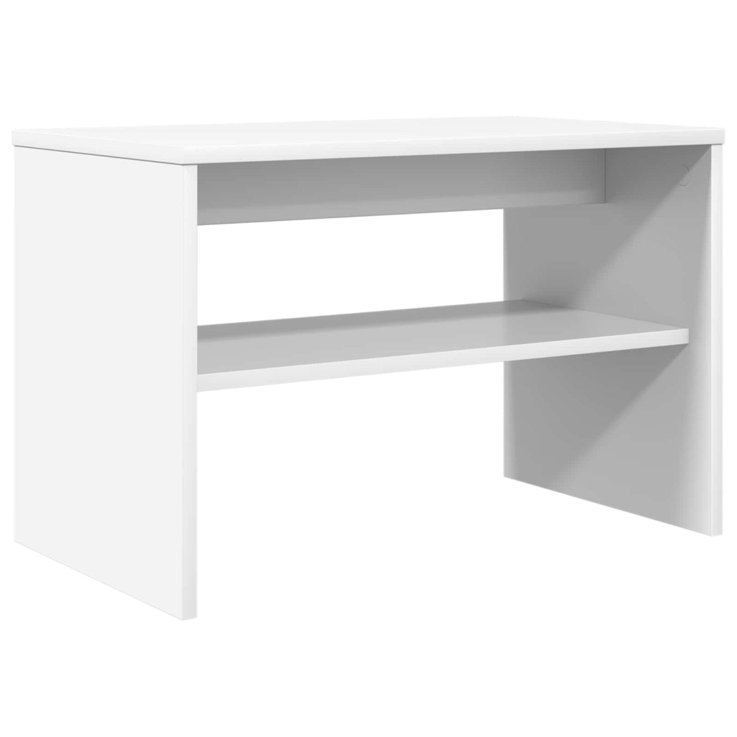 Meuble TV 60 x 35 x 40 cm Blanc Bois d'ingénierie