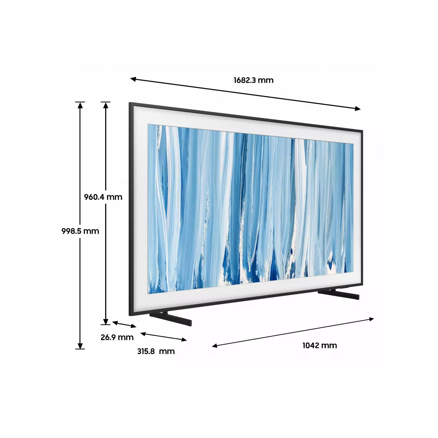 TV Neo QLED Samsung The Frame Pro 75" TQ75LS03HW | Nimestore