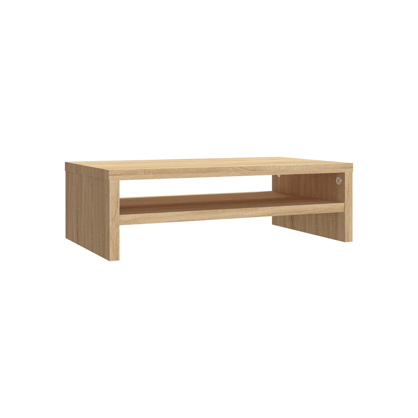 Support de moniteur Chêne sonoma 42x24x13 cm Bois d’ingénierie