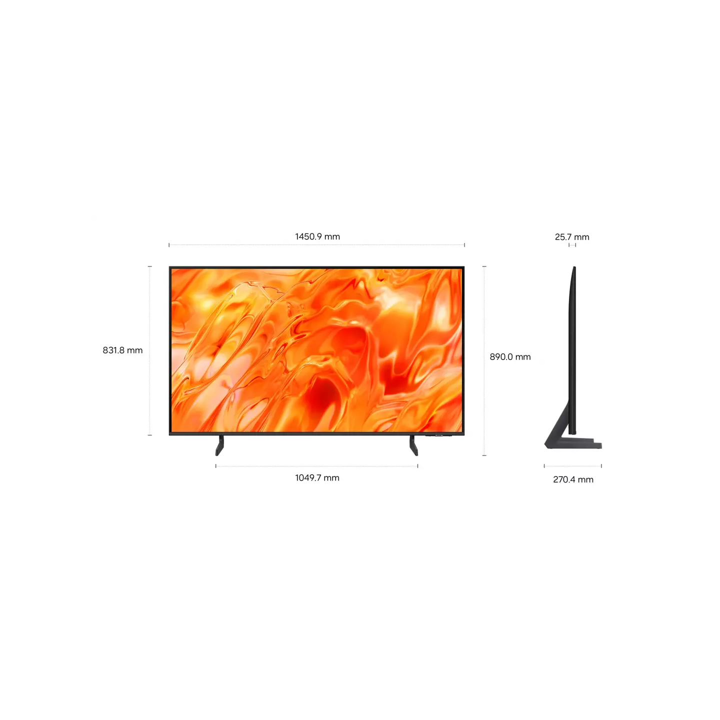 TV Neo QLED Samsung 65" TQ65QN70H 4K Mini LED | Nimestore