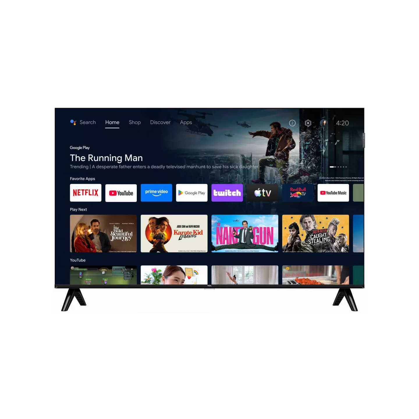TV QLED TCL 32S5L 32" Full HD Android TV | Nimestore