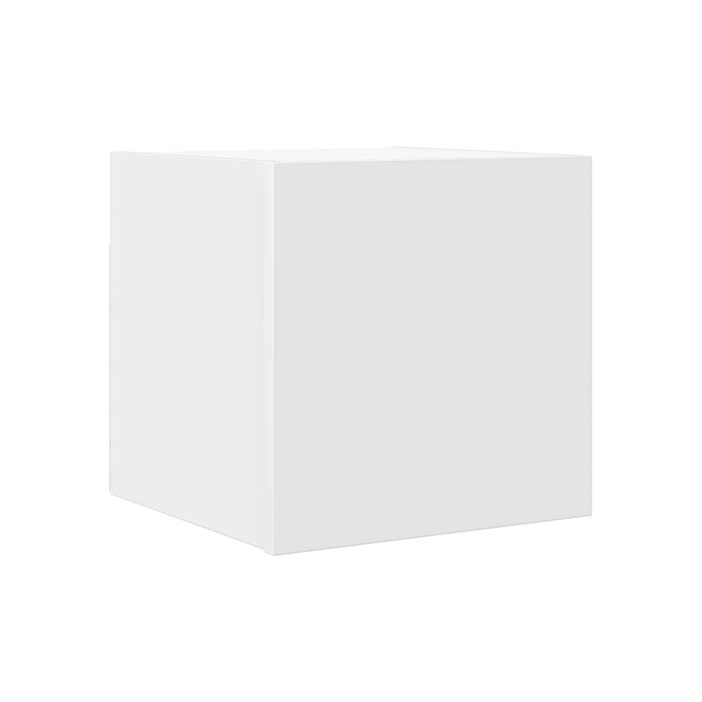 Meuble TV mural Blanc 30,5x30x30 cm