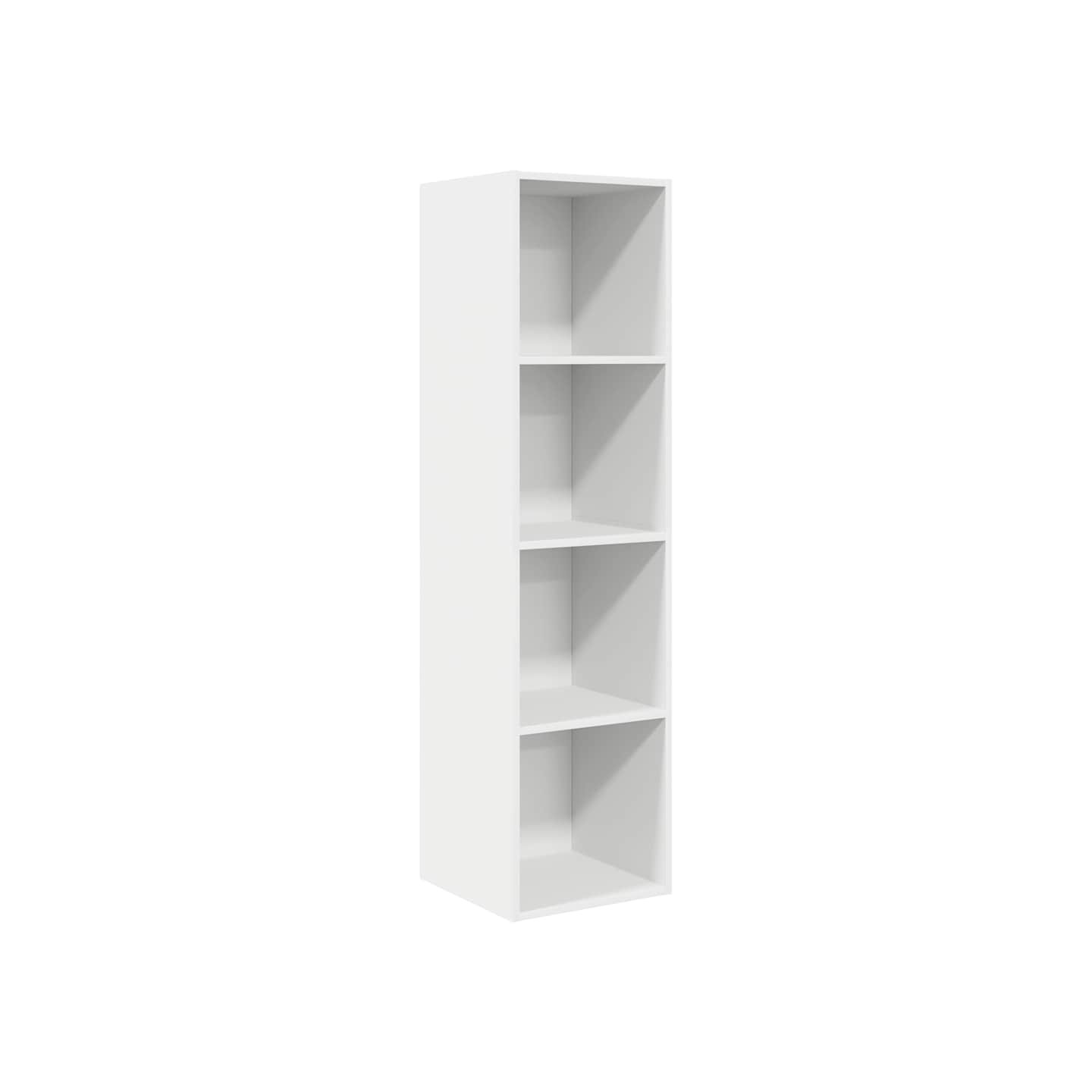 Meuble TV mural Blanc 37x37x142,5 cm Bois d’ingénierie