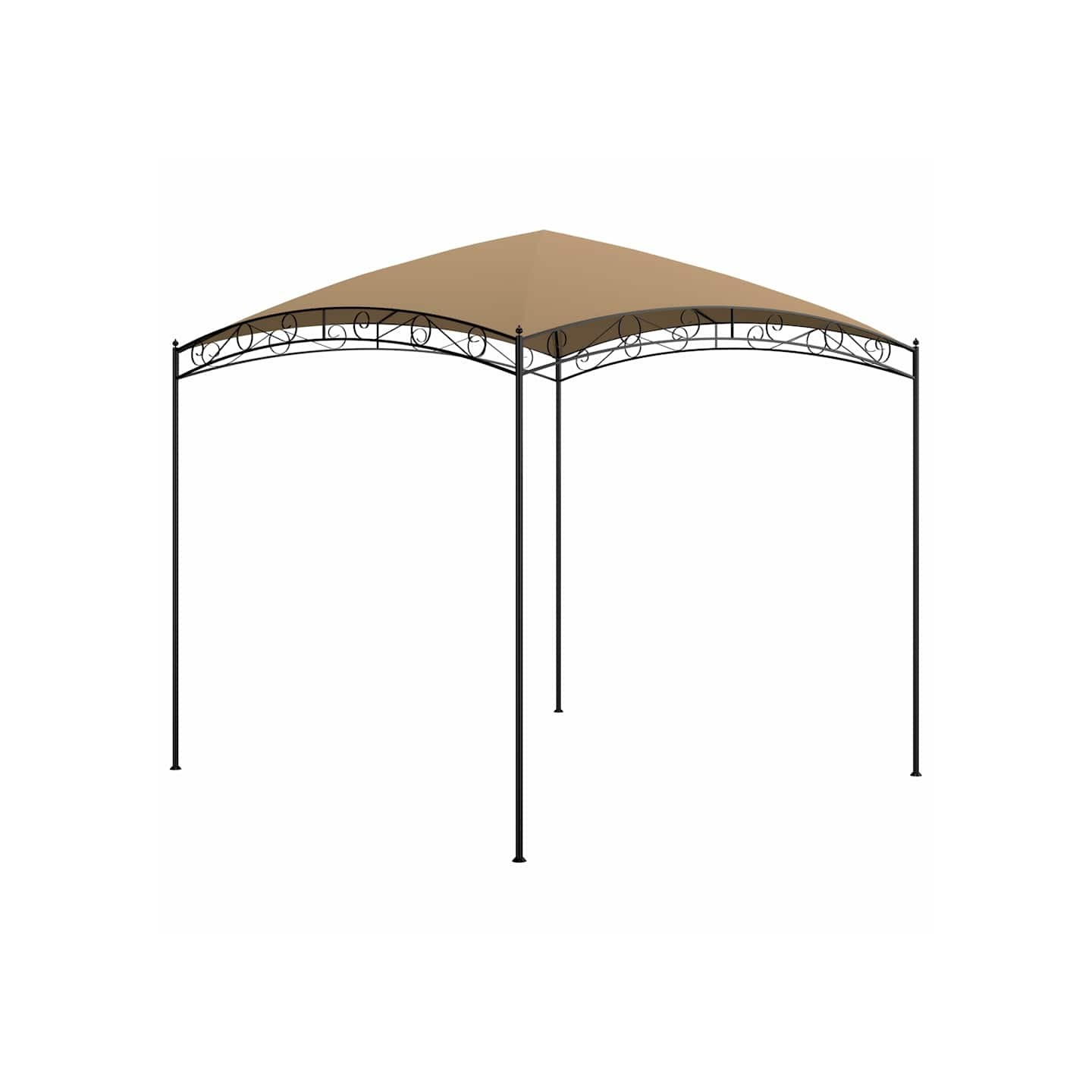 Belvédère 3x3x2,65 m Taupe 180 g/m²