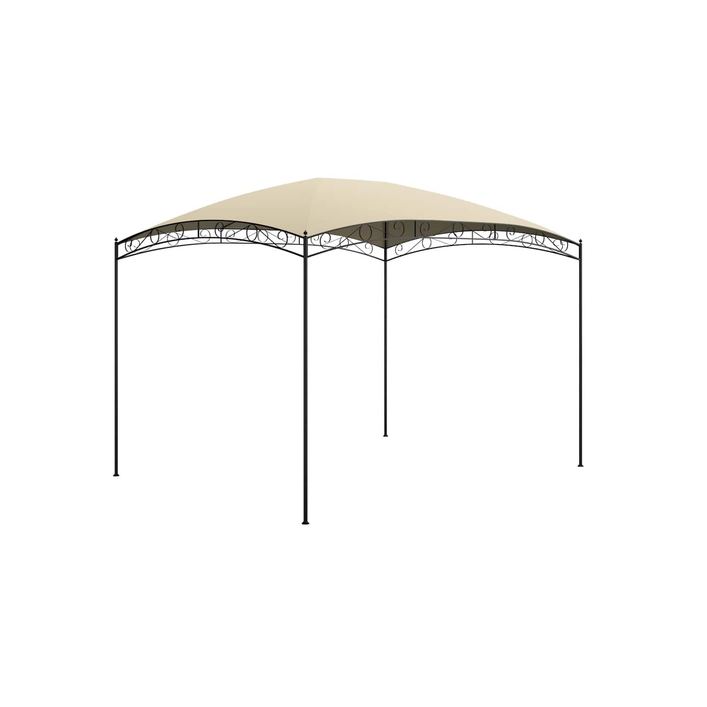 Belvédère 3x4x2,65 m Crème 180 g/m²