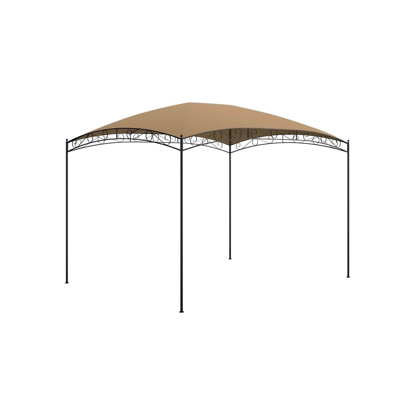Belvédère 3x4x2,65 m Taupe 180 g/m²