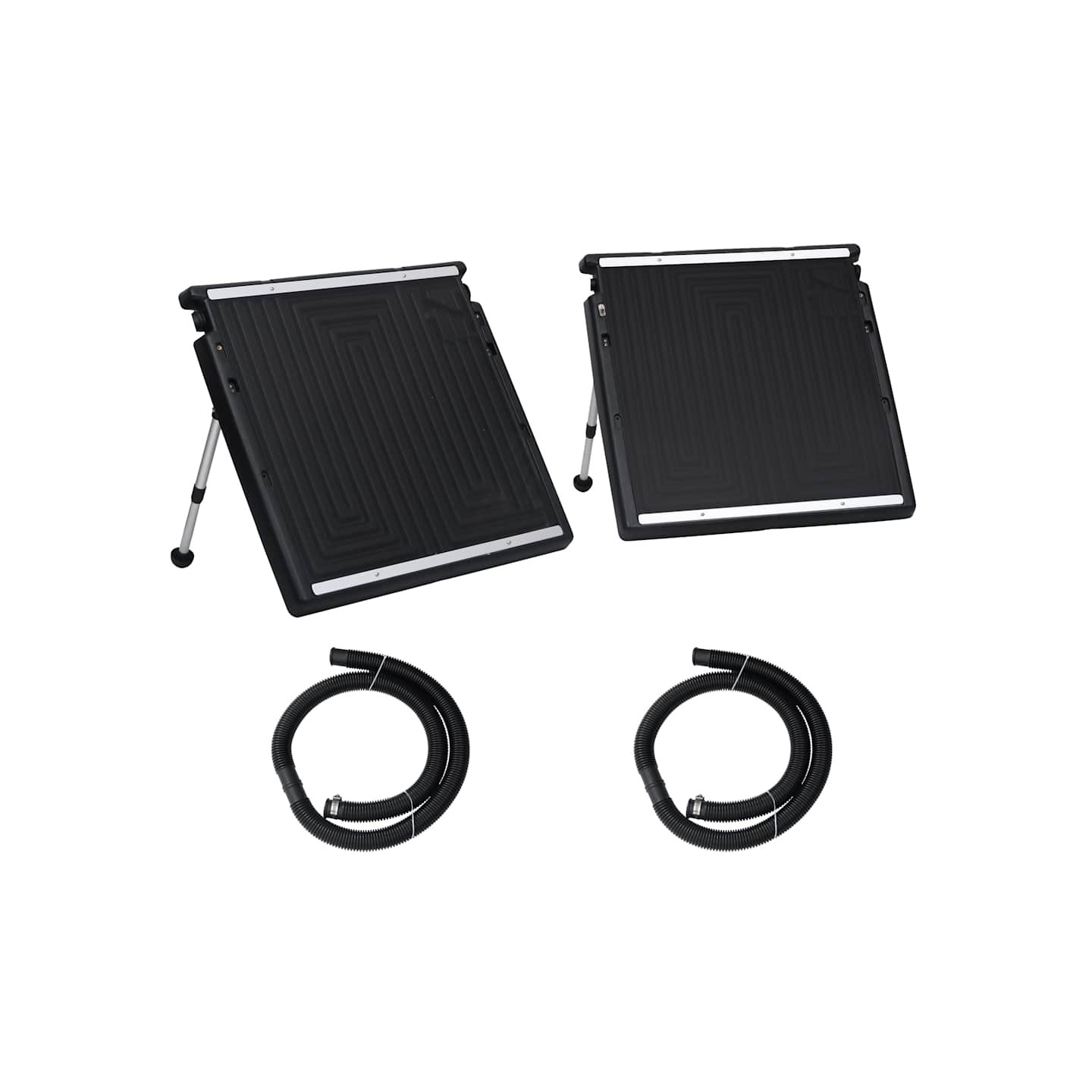 Panneau de chauffage solaire à double piscine 150x75 cm