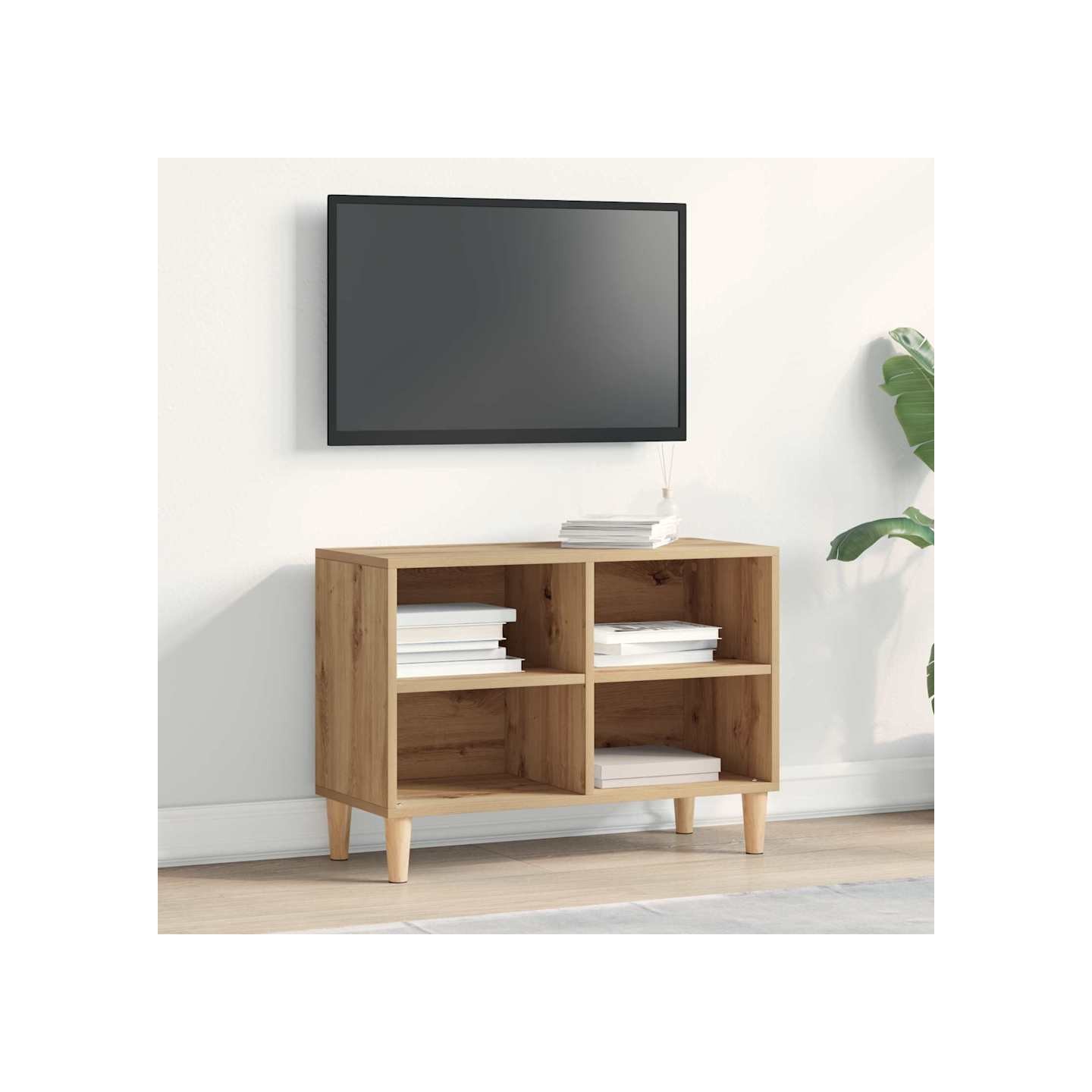 Meuble TV 69,5 x 30 x 50 cm artisian oak Bois d'ingénierie