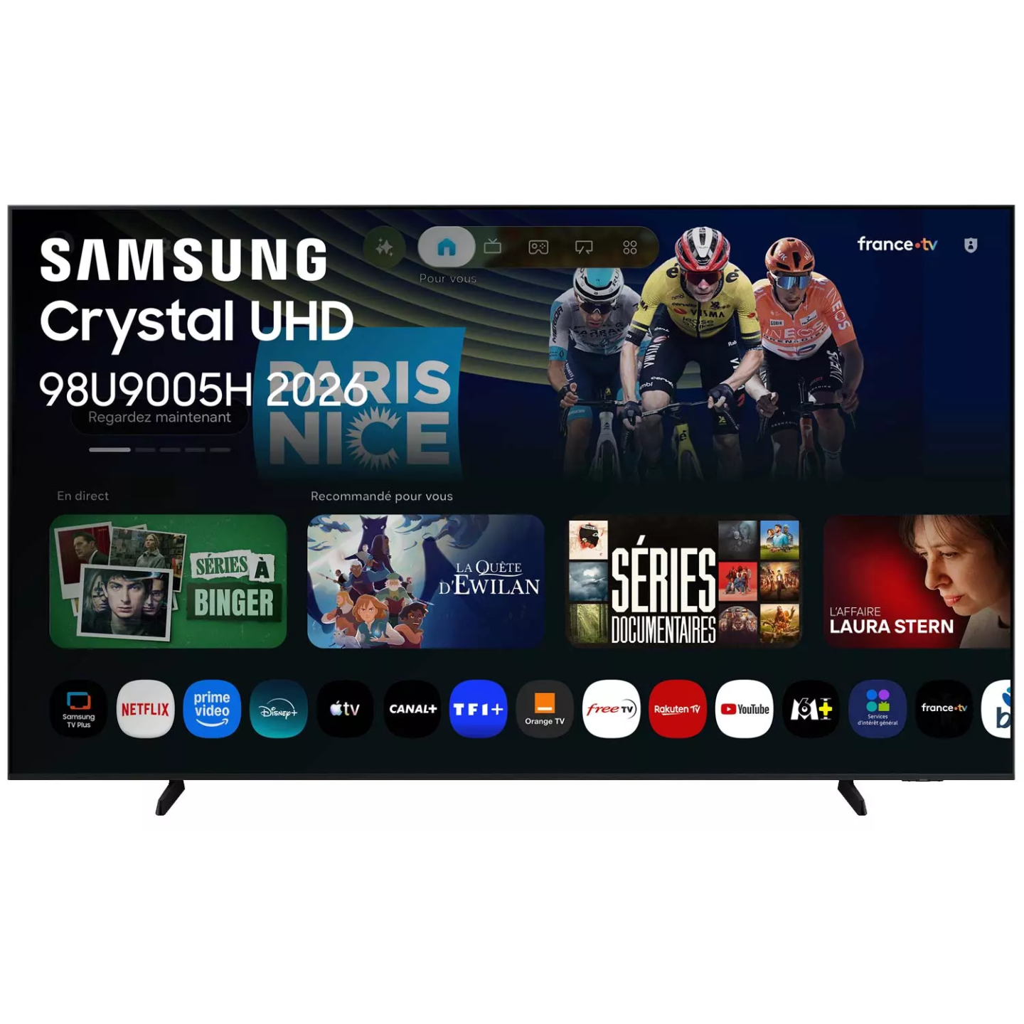 TV LED Samsung 98" TU98U9005H 4K 144 Hz | Nimestore