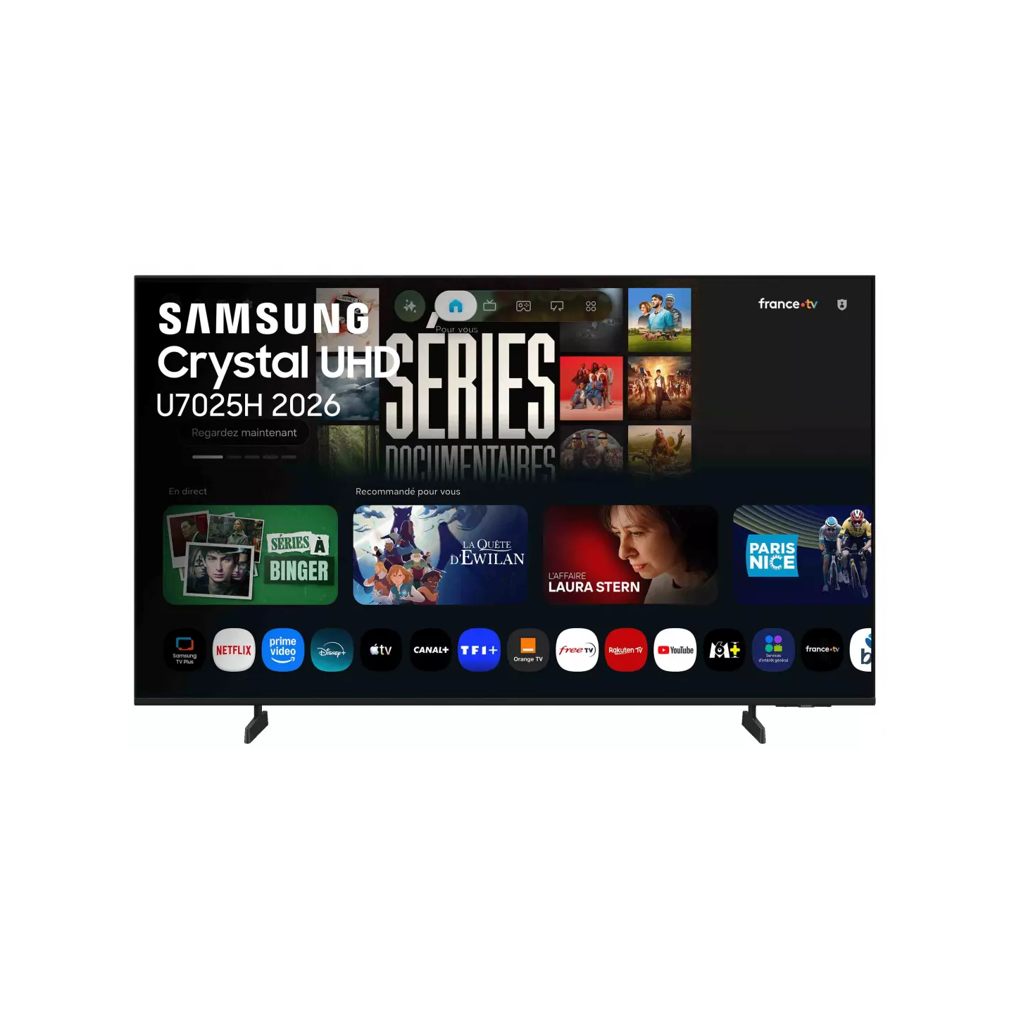 TV LED Samsung 75" TU75U7025H 4K Crystal UHD | Nimestore