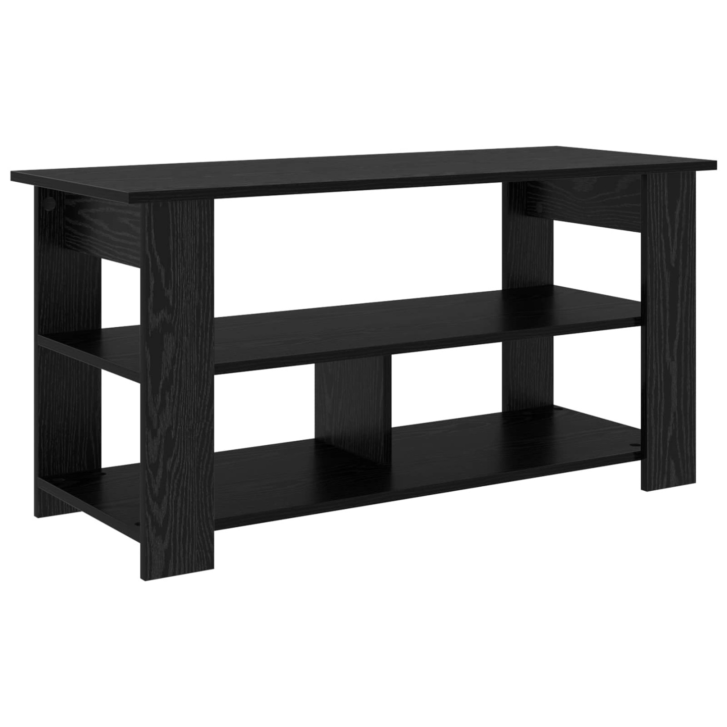 Support de télévision Chêne noir 100 x 40 x 50 cm