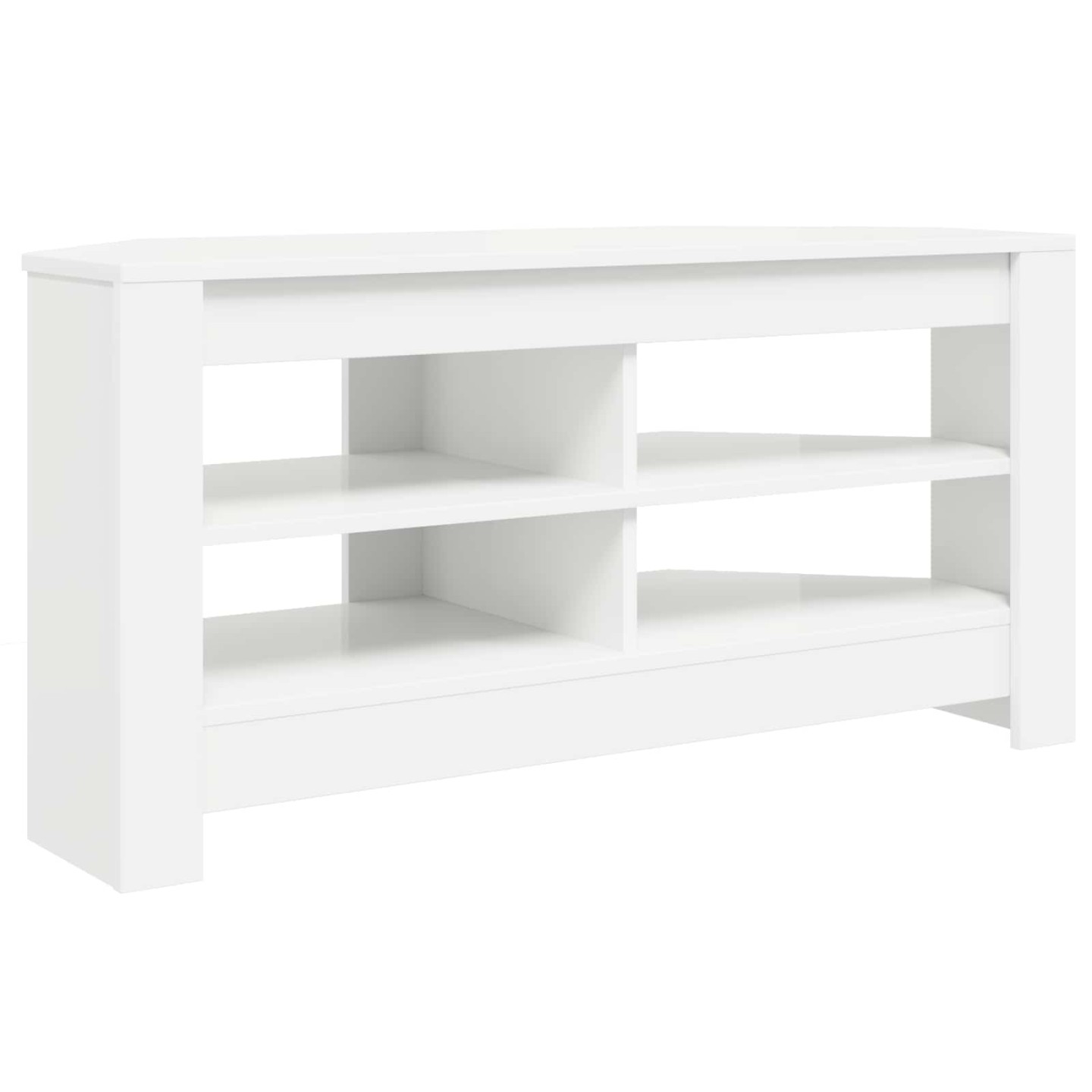 MeubleTVd'Angle 102 x 41 x 50 cm Blanc