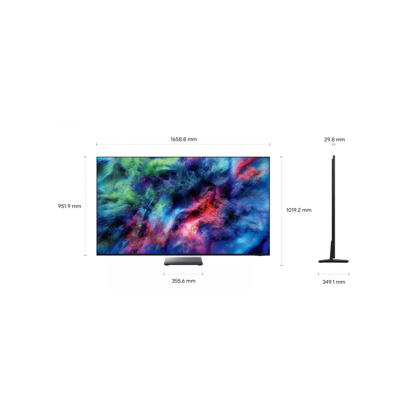 TV Micro RGB Samsung 75" ENSTMR75R95H 4K 165 Hz | Nimestore
