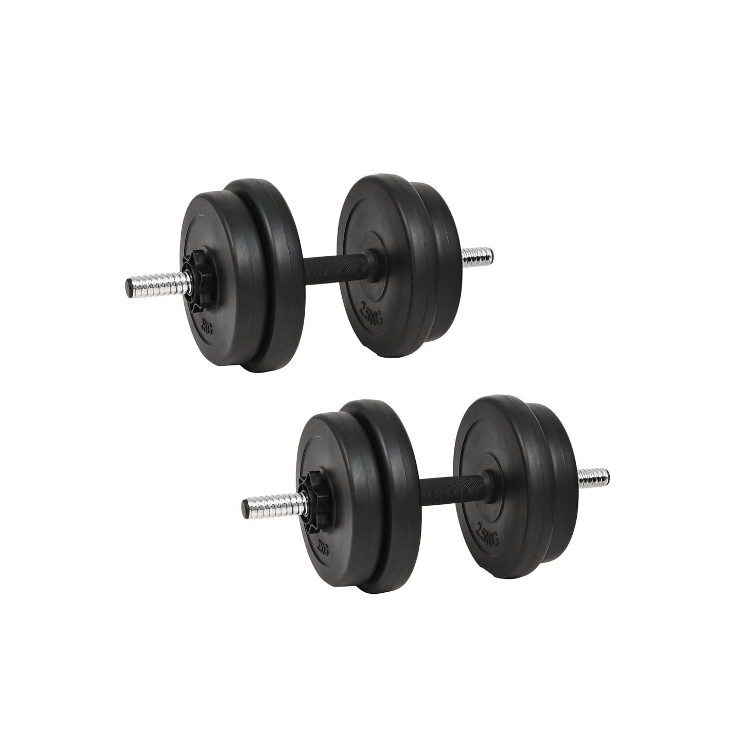 Haltère avec plaques 40 kg