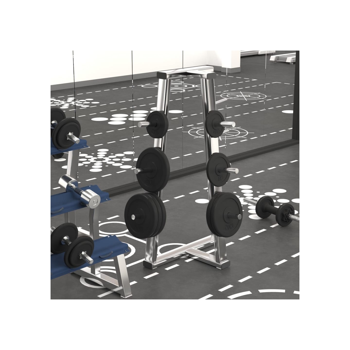 Plaque de poids 40 kg Fonte