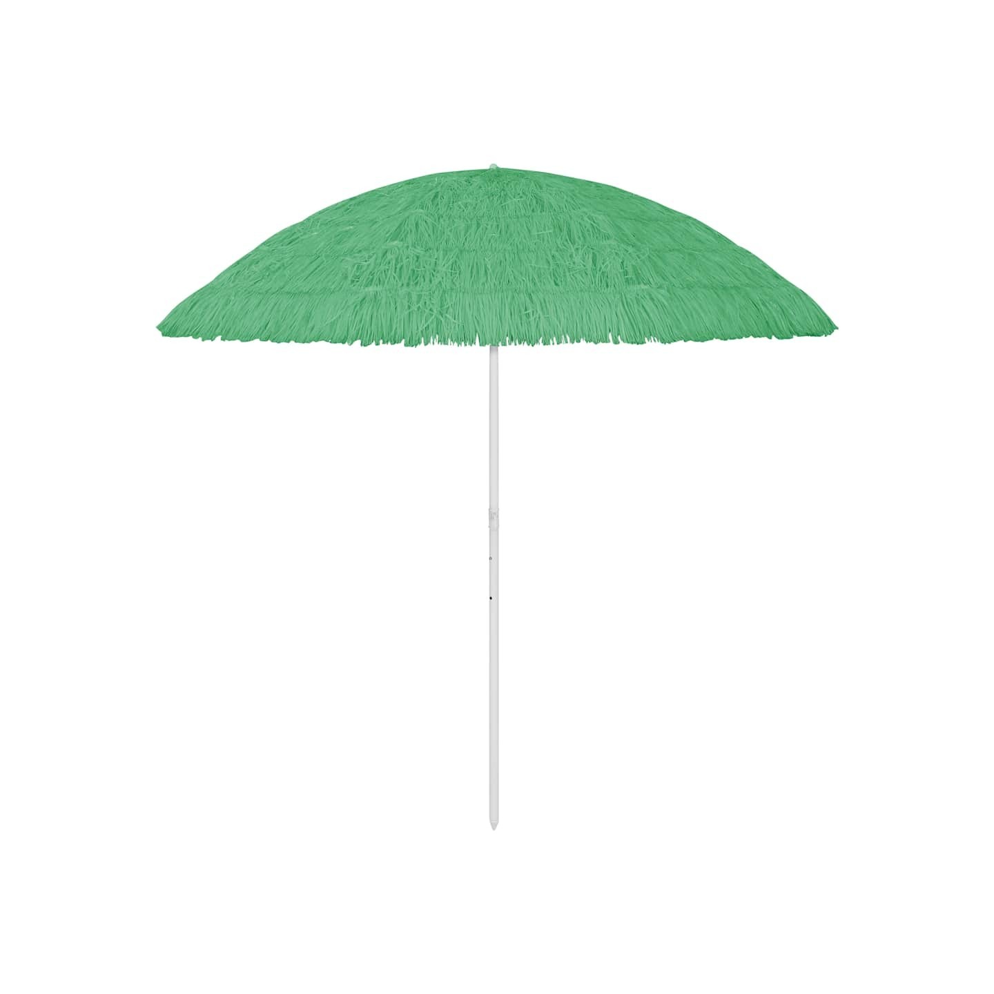 Parasol de plage Hawaii vert 300 cm