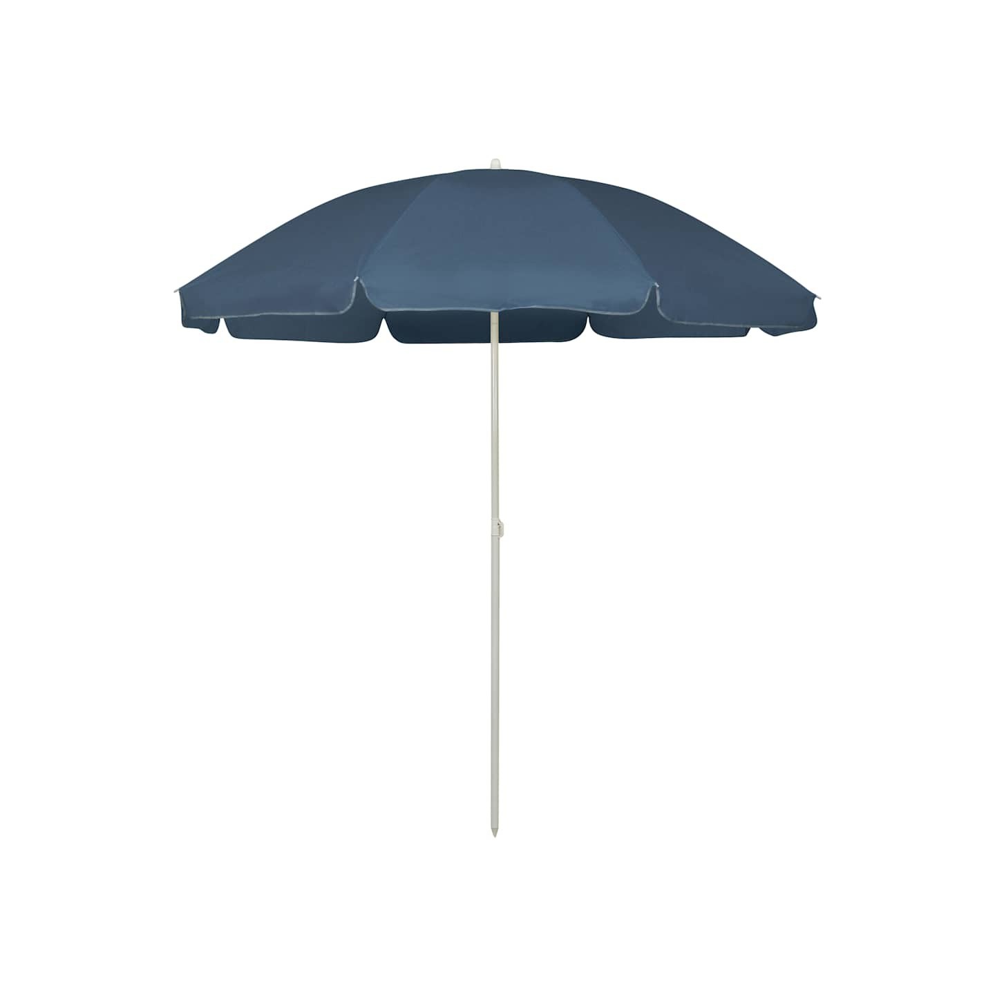 Parasol de plage bleu 240 cm