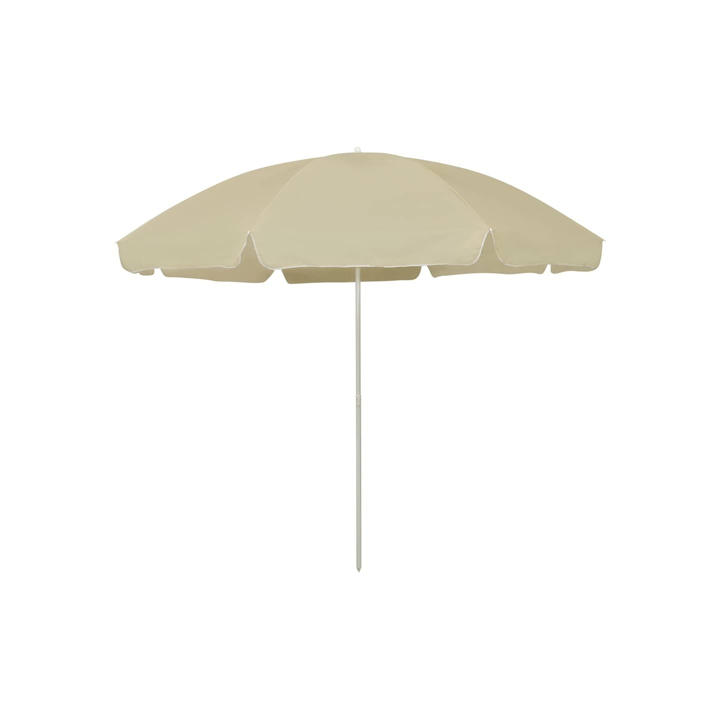 Parasol de plage jaune sable 300 cm