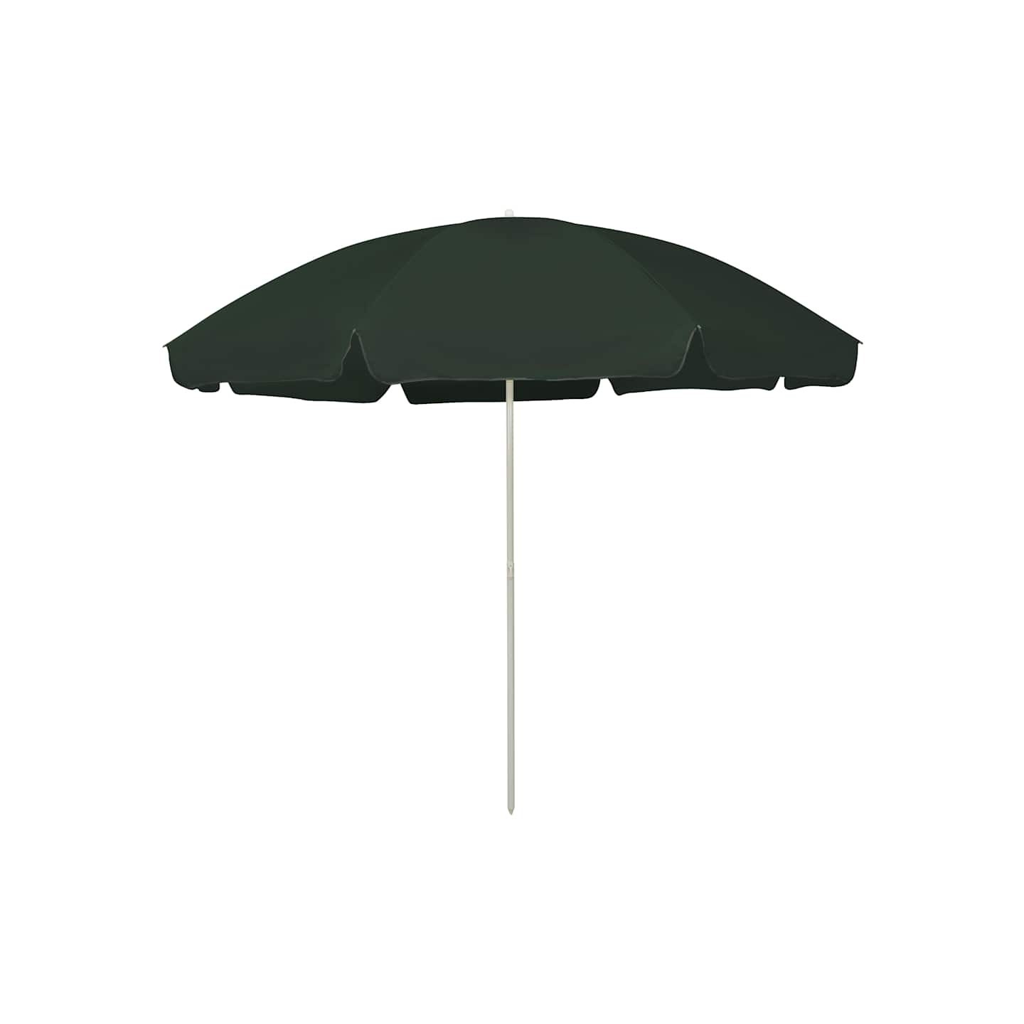 Parasol de plage vert 300 cm