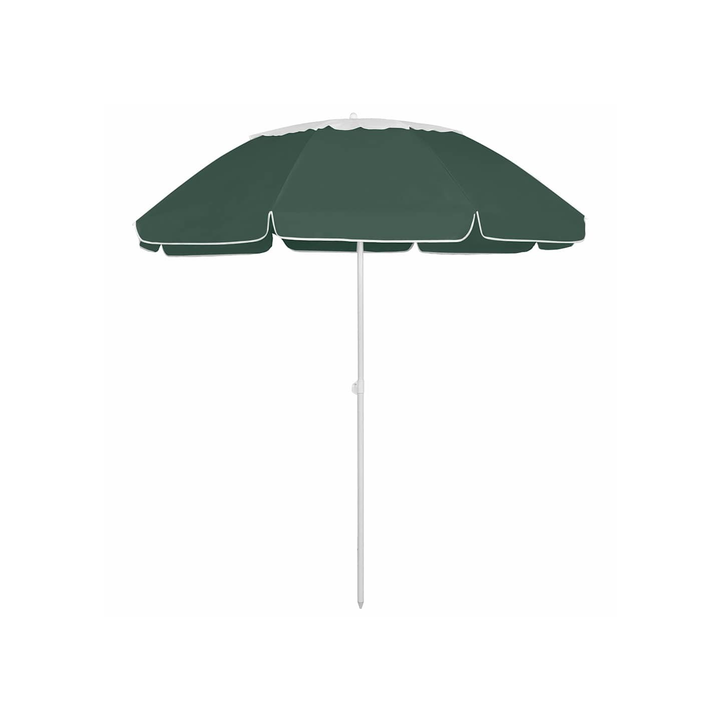 Parasol de plage vert 300 cm