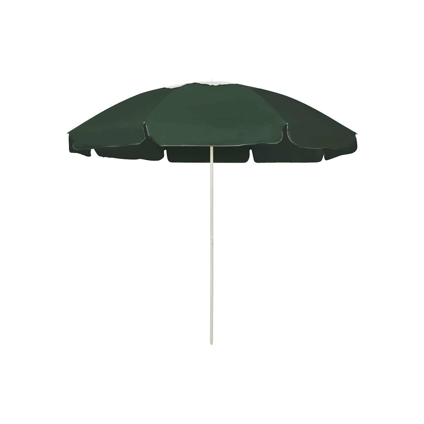 Parasol de plage vert 240 cm