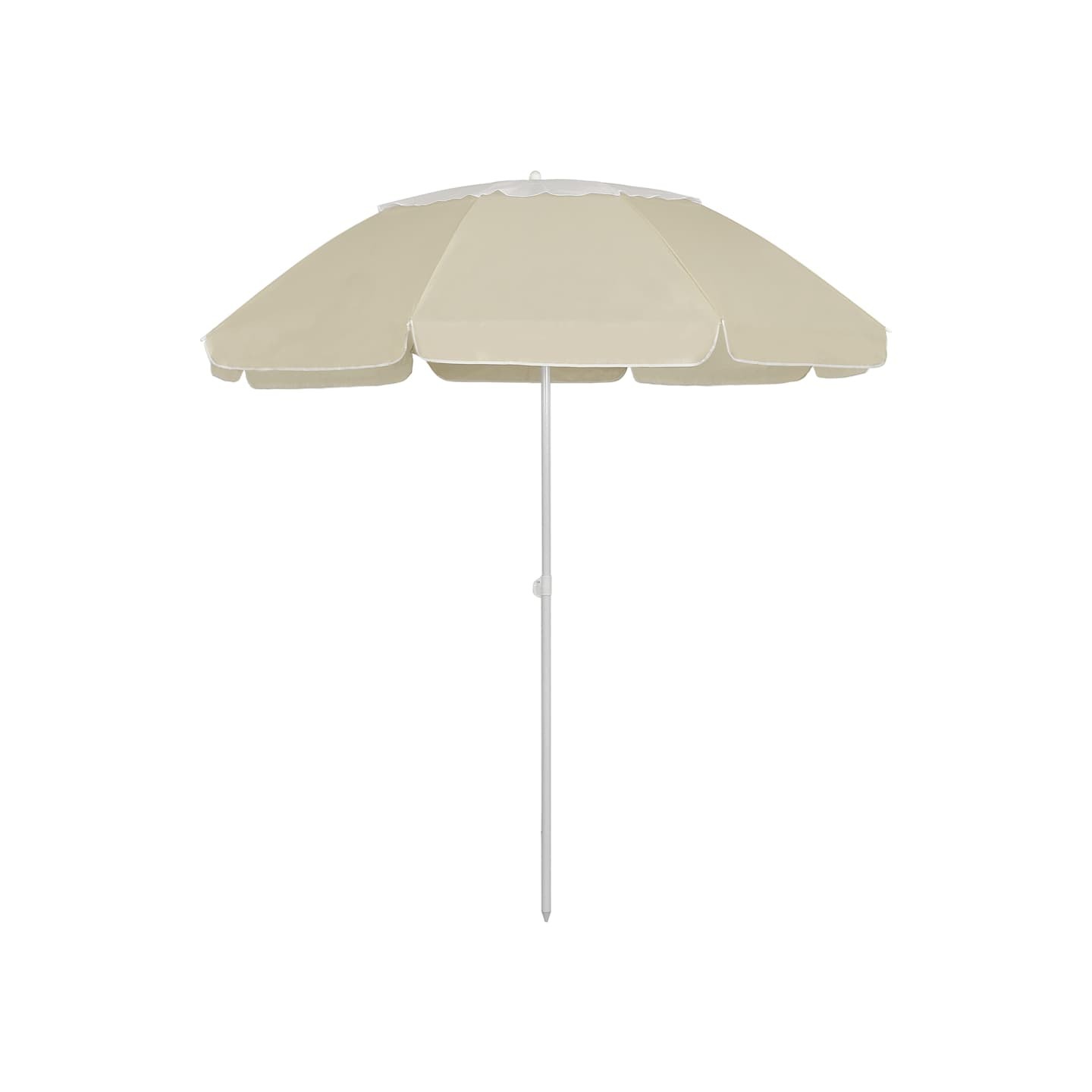 Parasol de plage jaune sable 300 cm