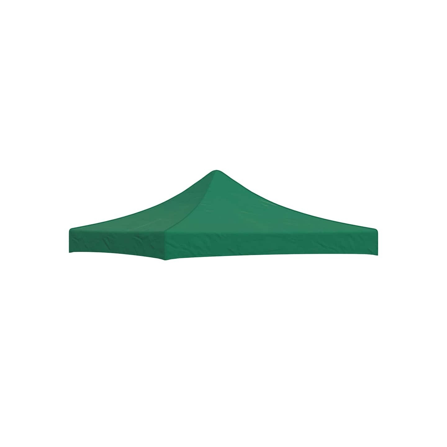 Toit de tente de réception 3x3 m Vert 270 g/m²