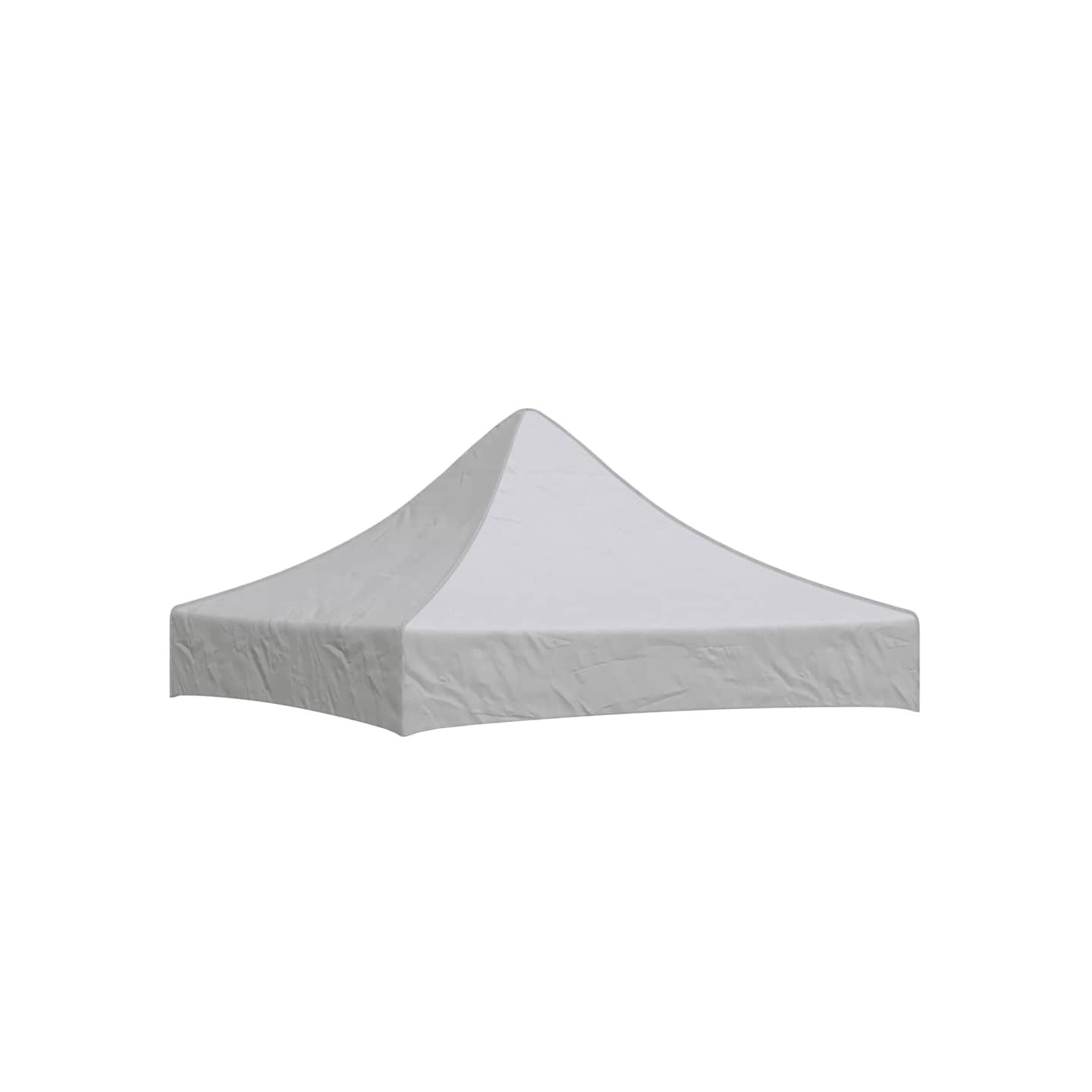 Toit de tente de réception 2x2 m Blanc 270 g/m²