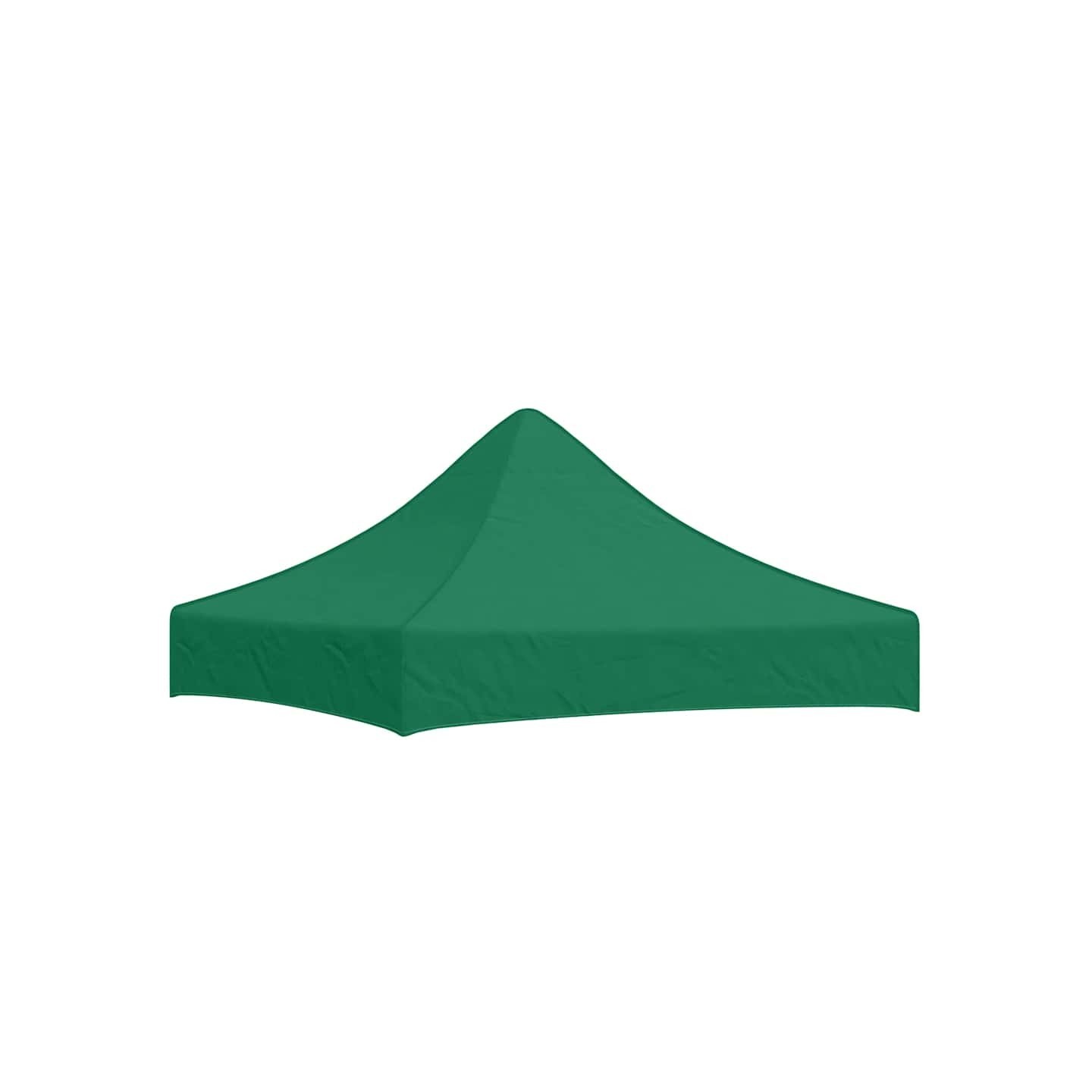Toit de tente de réception 2x2 m Vert 270 g/m²