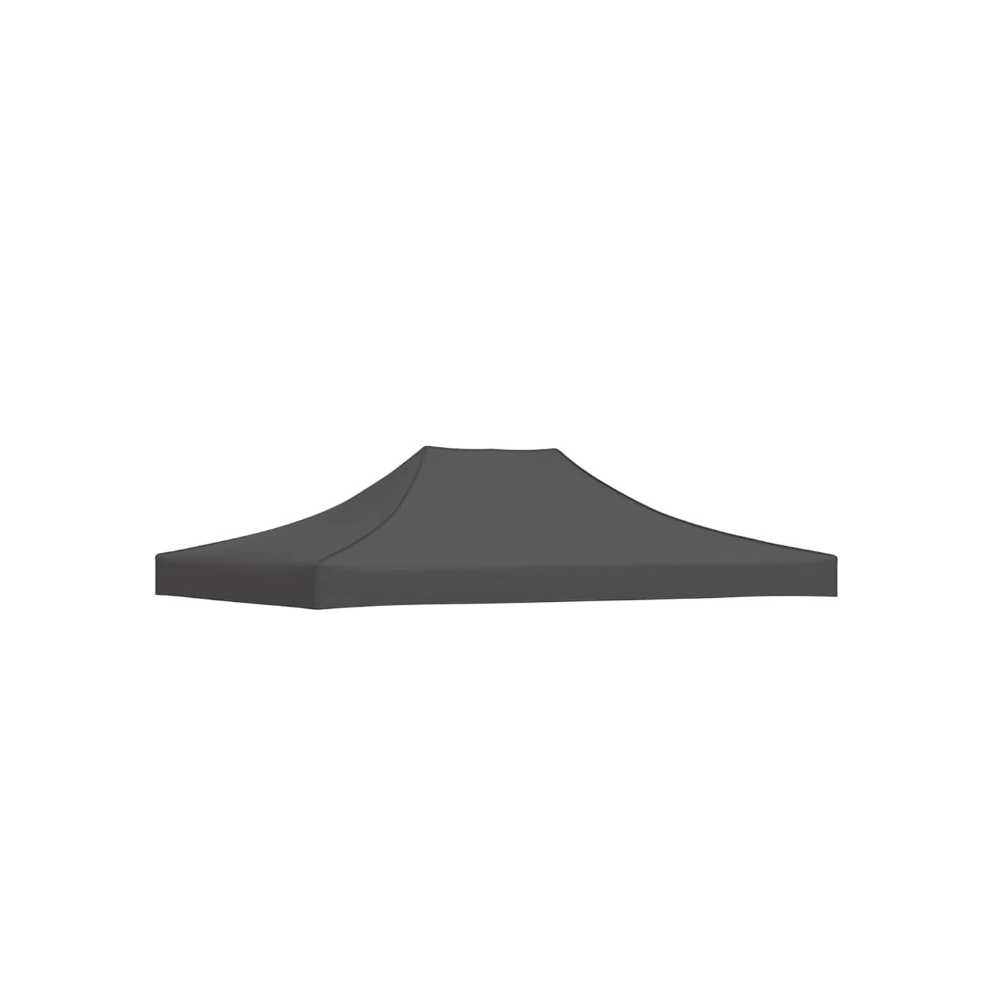 Toit de tente de réception 4x3 m Anthracite 270 g/m²