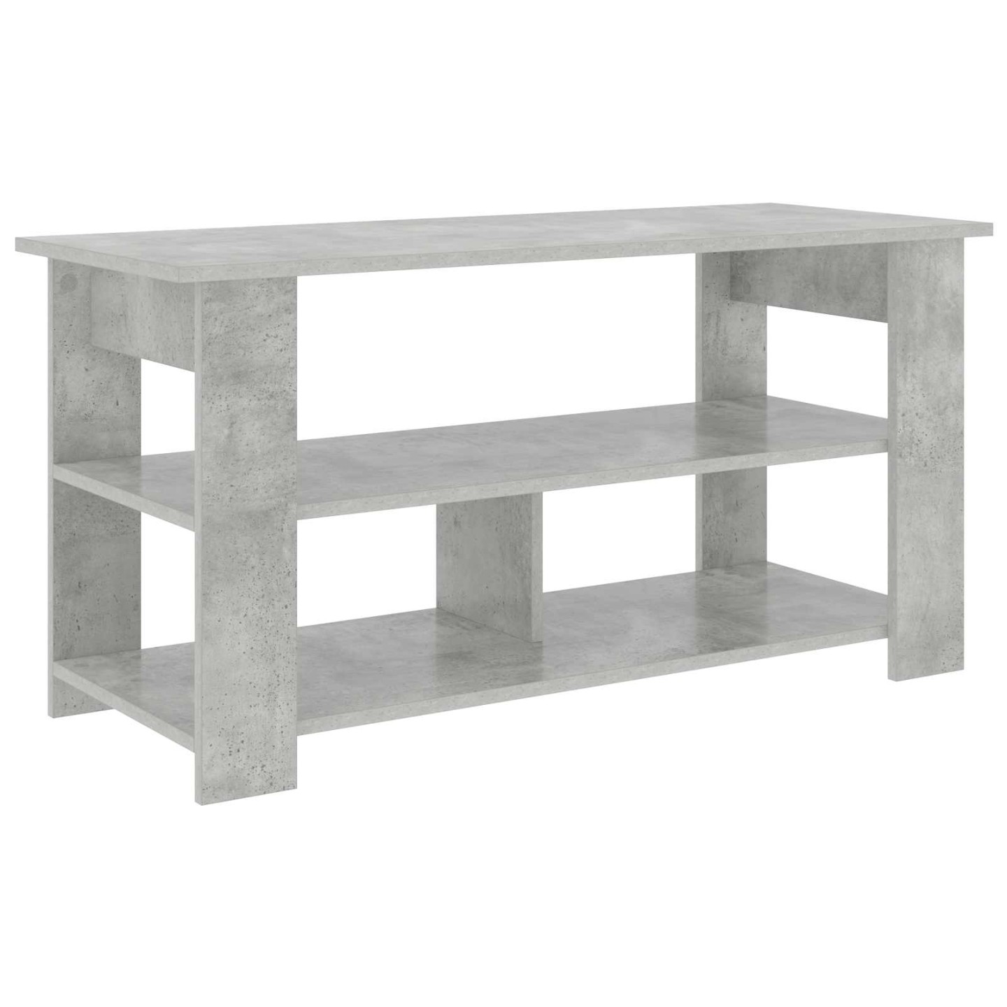 Support de télévision Gris béton 100 x 40 x 50 cm