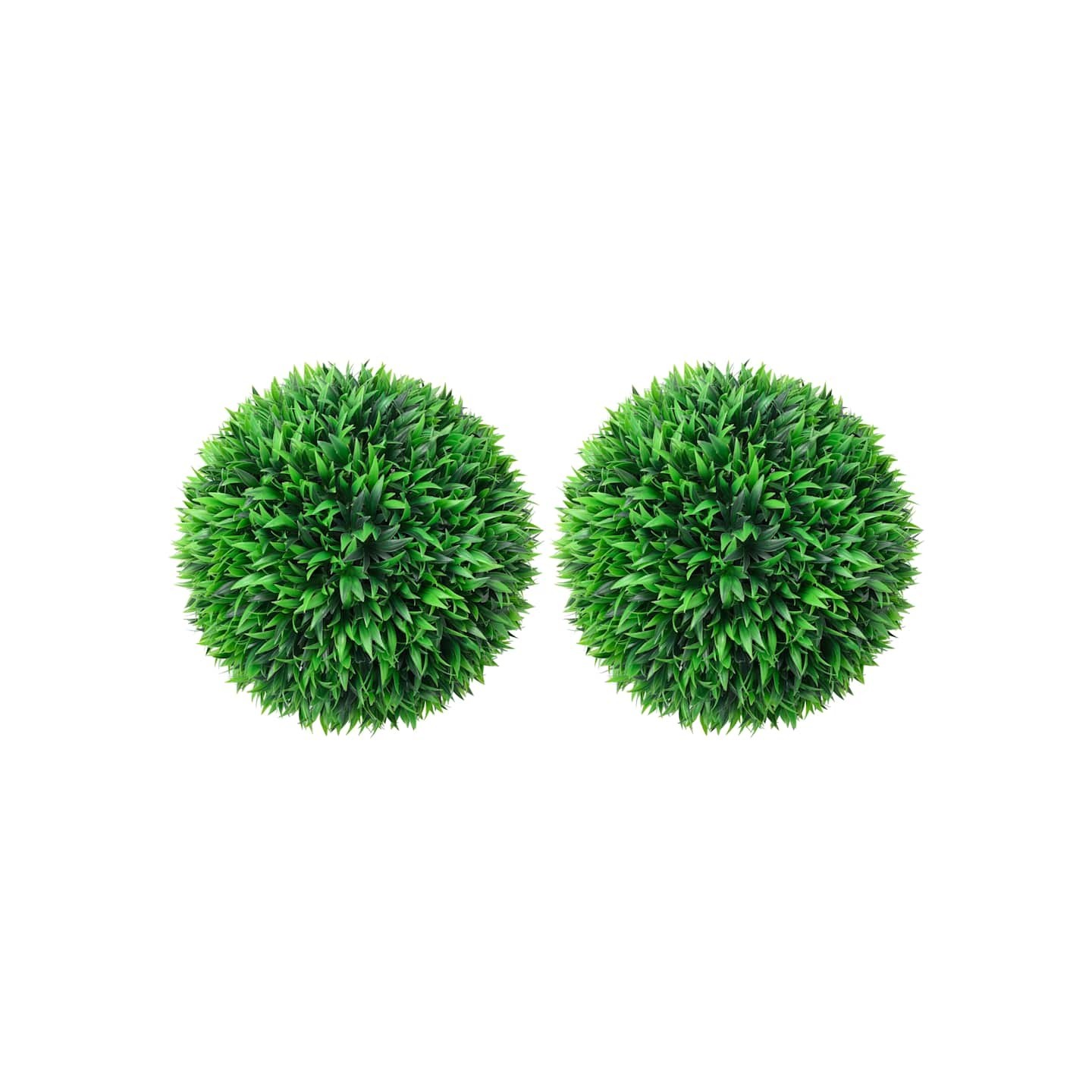 Boules de buis artificielles 2 pcs 38 cm