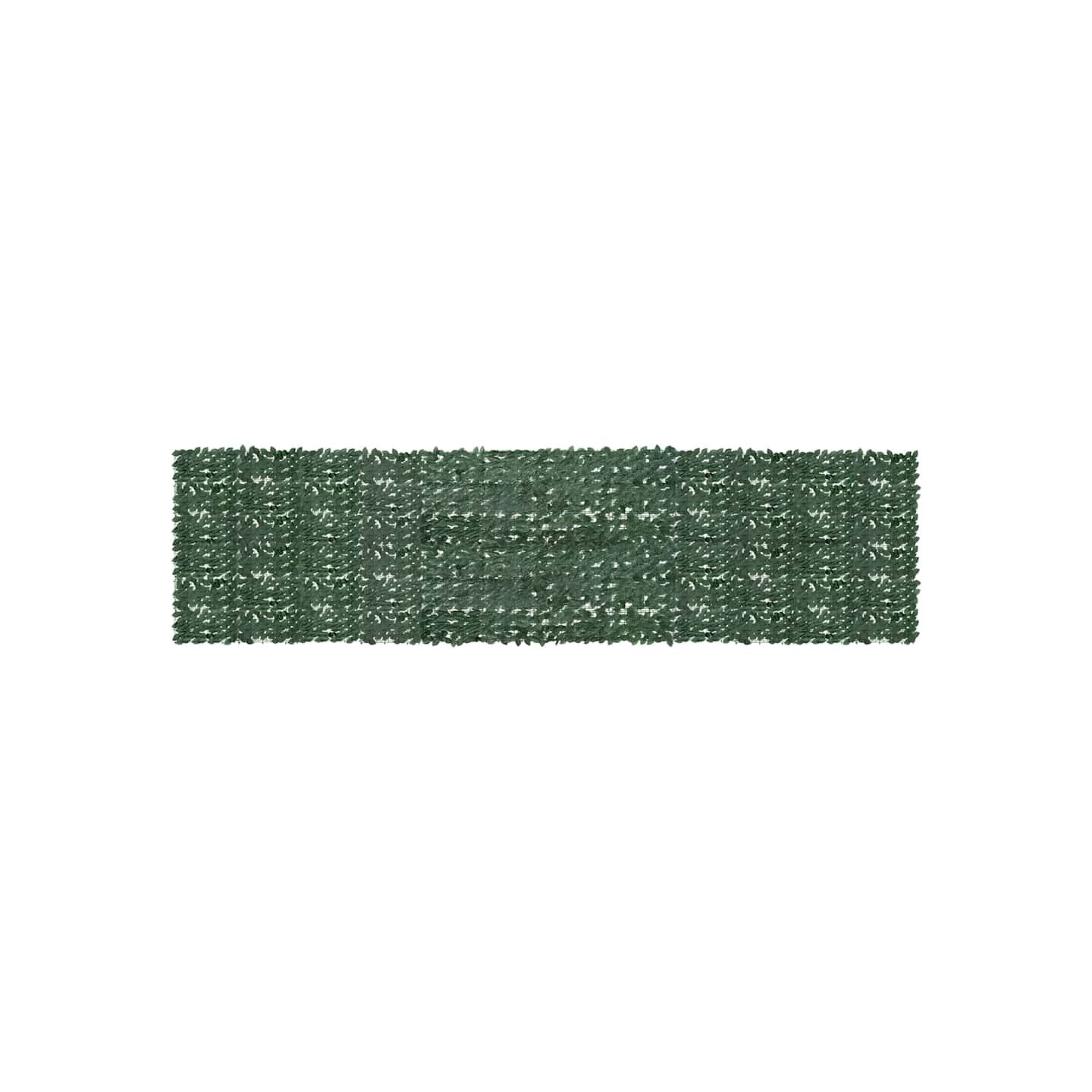 Écran de balcon avec feuilles vert foncé 600x150 cm