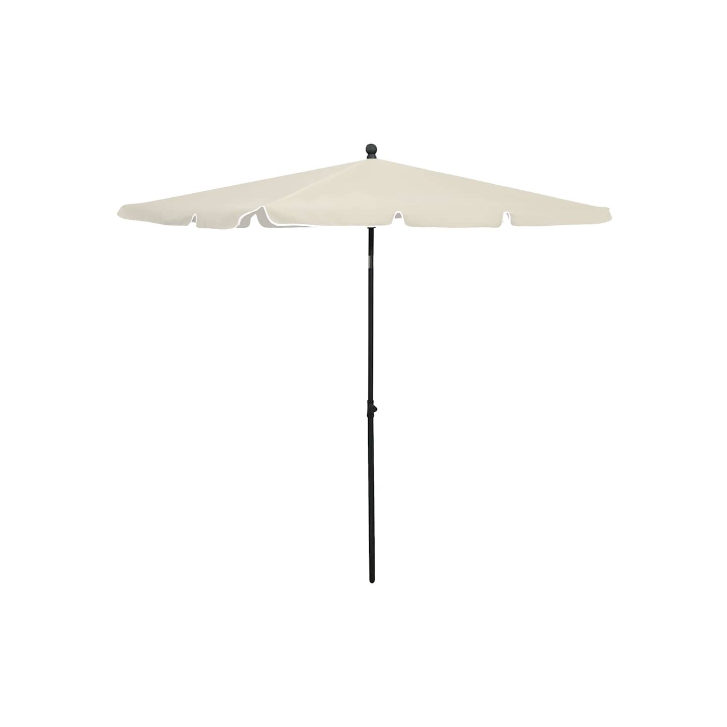 Parasol de jardin avec mât 210x140 cm Sable