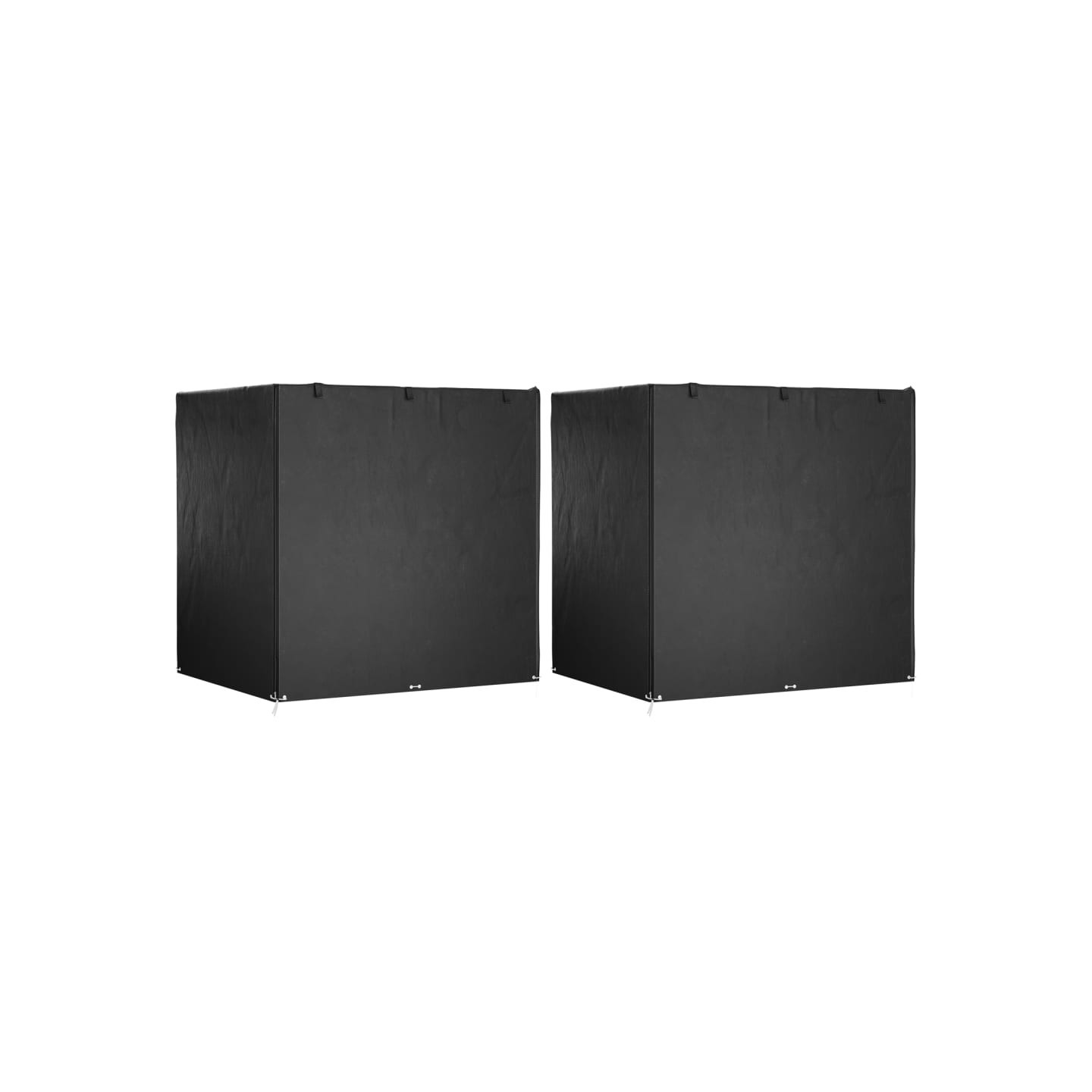 Housses de balancelle 2 pcs 12 œillets 220x177x220 cm PE