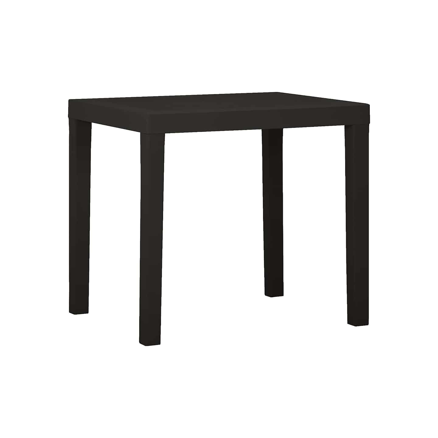 Table de jardin Anthracite 79x65x72 cm Plastique