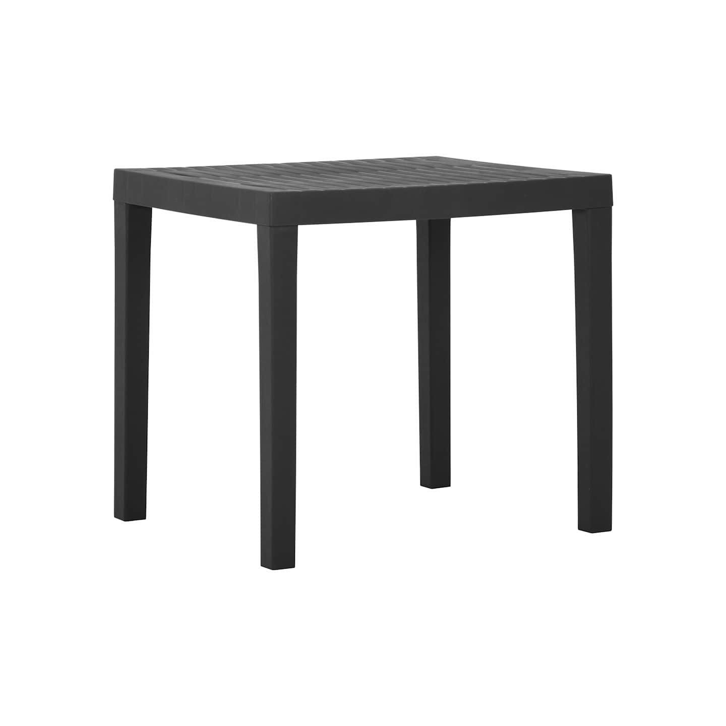 Table de jardin Gris 79x65x72 cm Plastique