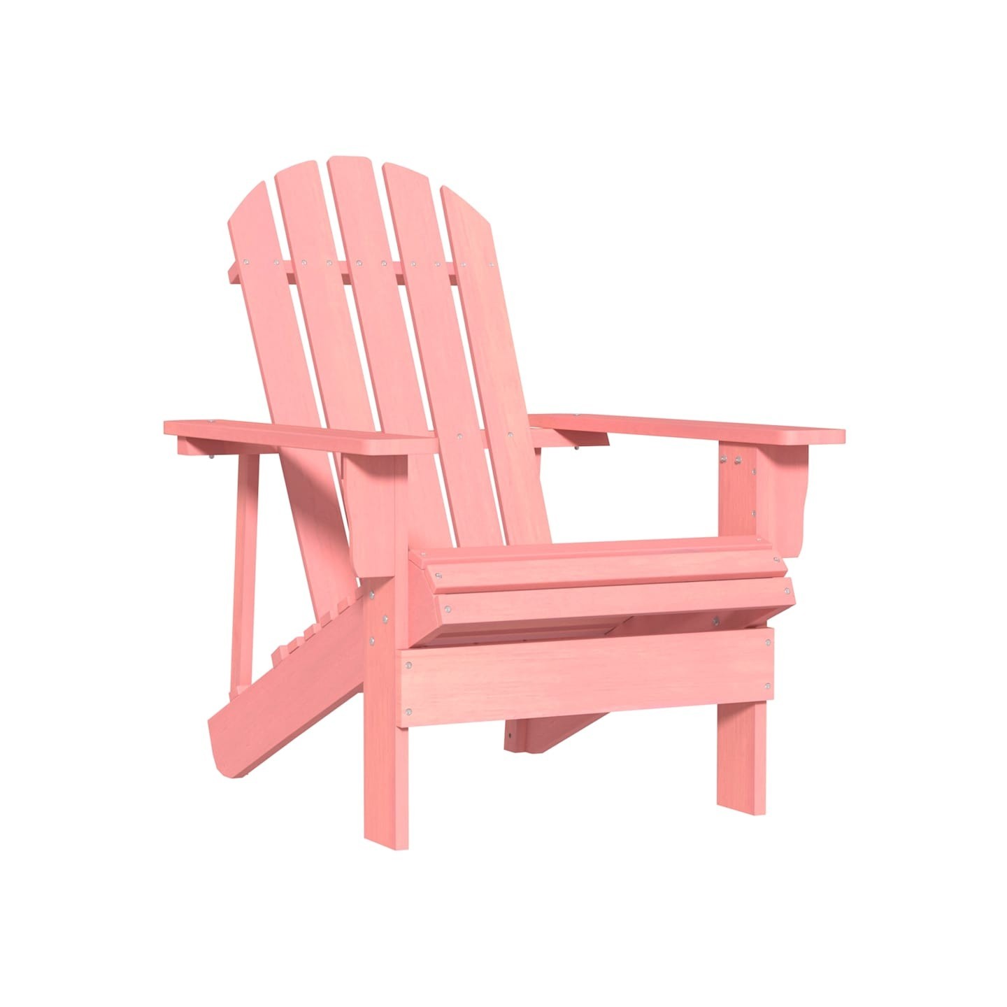 Chaise de jardin Adirondack Bois de sapin massif Rose